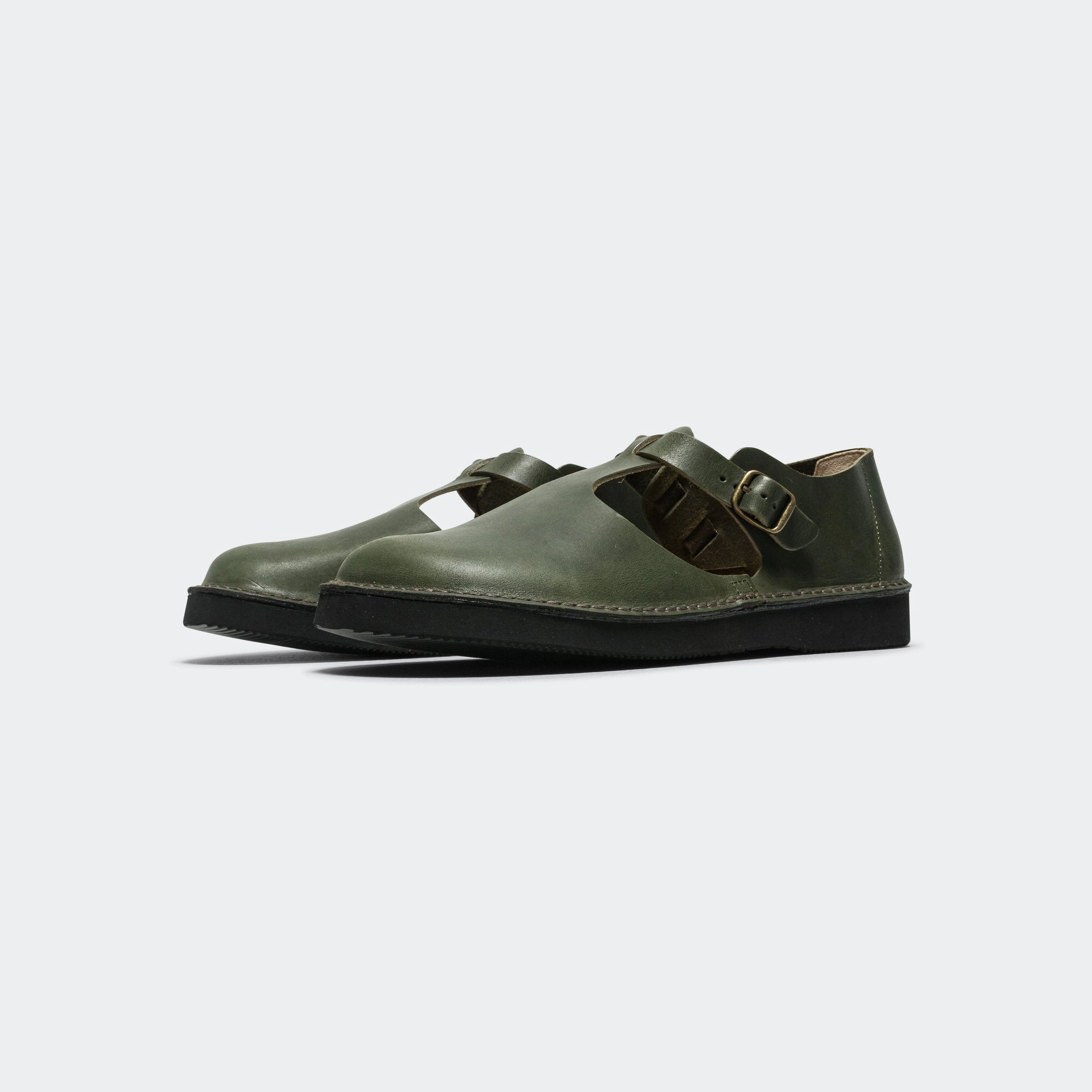 Guna Sandal - Pottery Green Outdoor Flats Practical Shoes