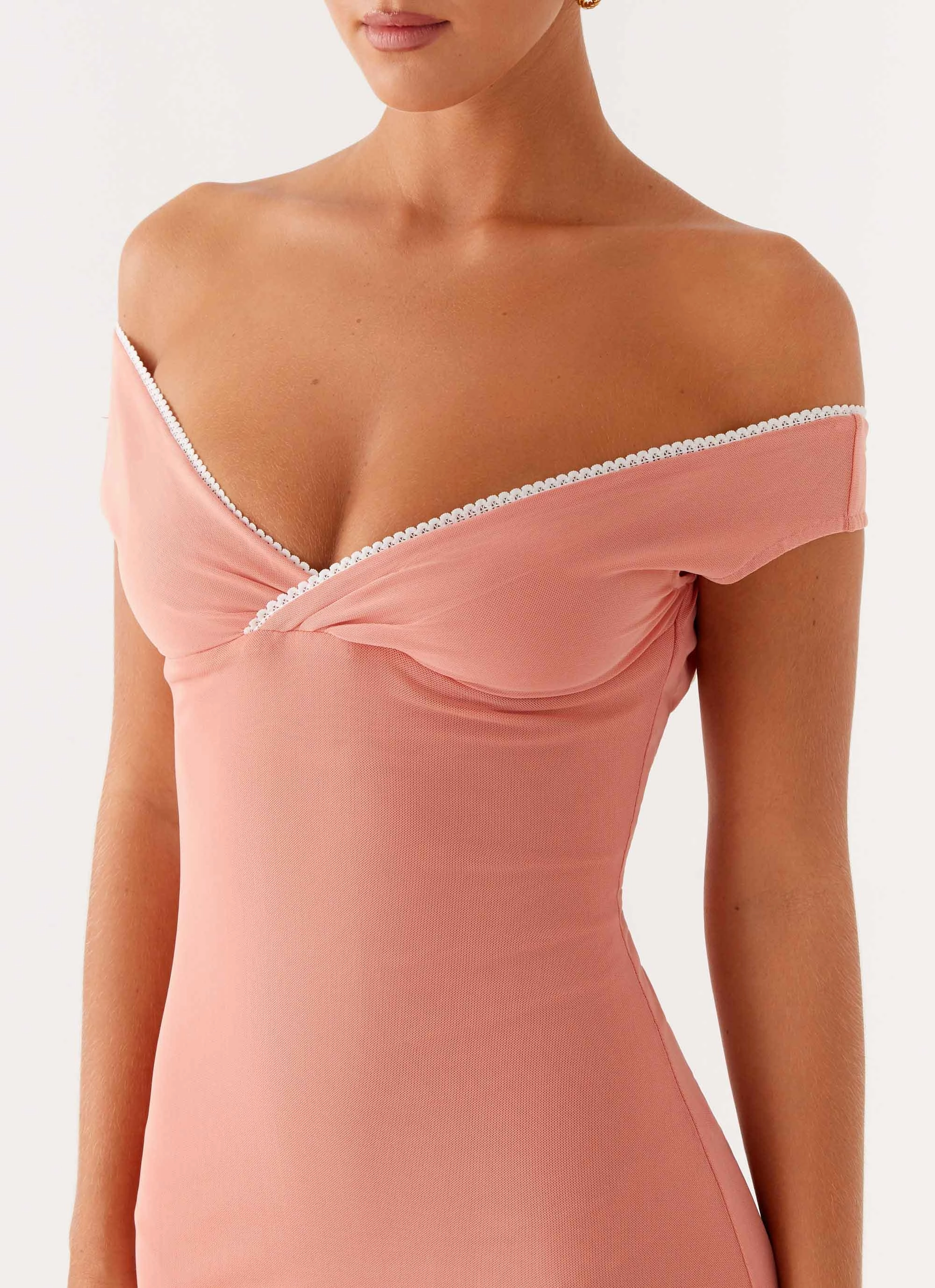 Katiya Maxi Dress - Peach Relaxed Mood