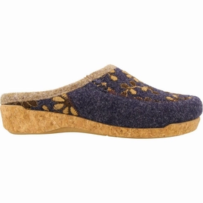 QuickDry Women's Woolderness 2 Wool Clogs In Navy