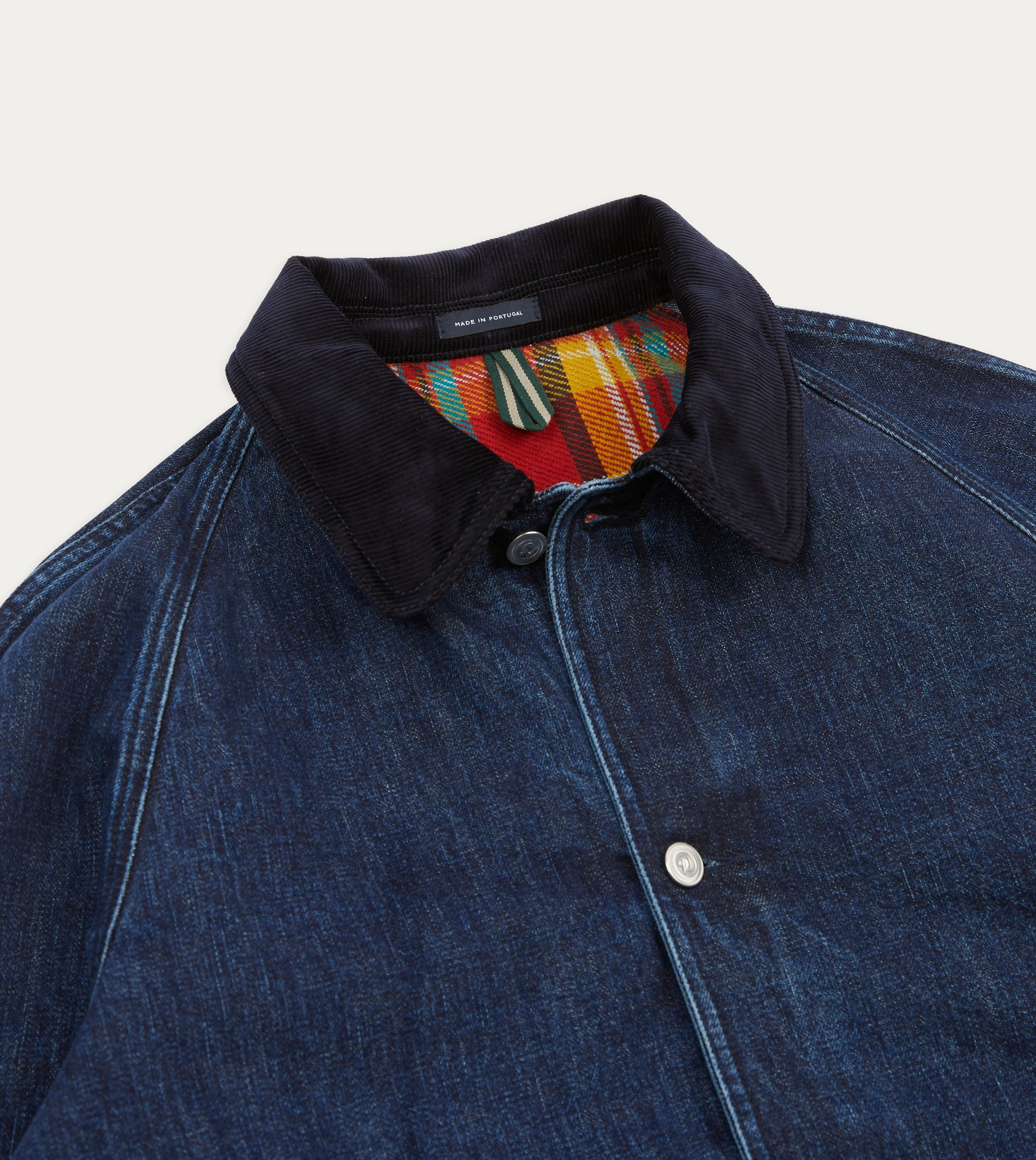 Core Look Indigo Wash Denim Field Jacket