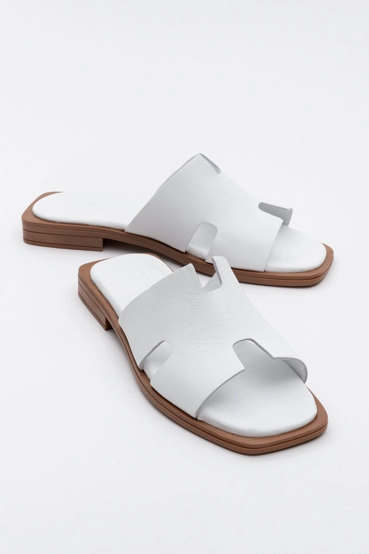 Soft Soles Comfort Travel Jez Leather Slide Sandal (Women)