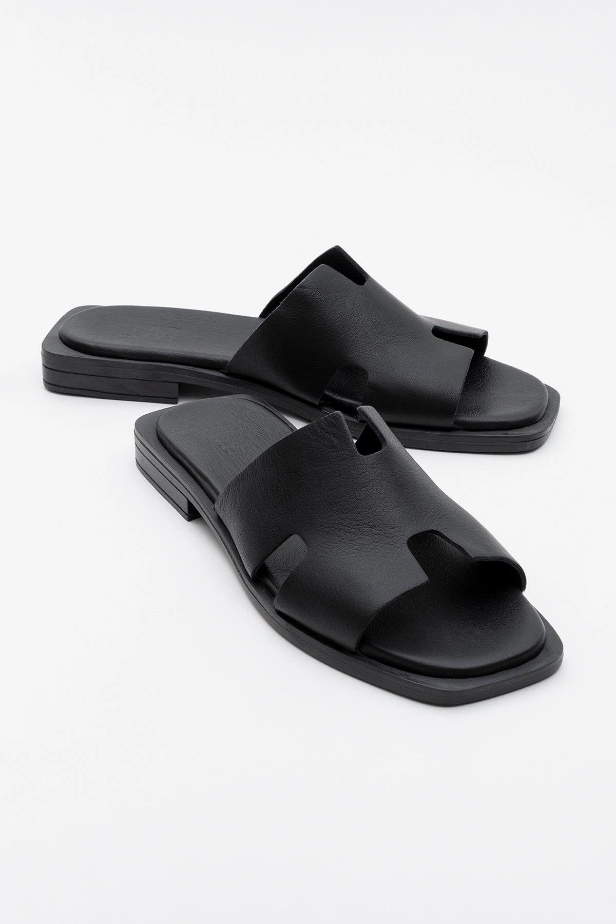 Water resistant upper Jez Leather Slide Sandal (Women)