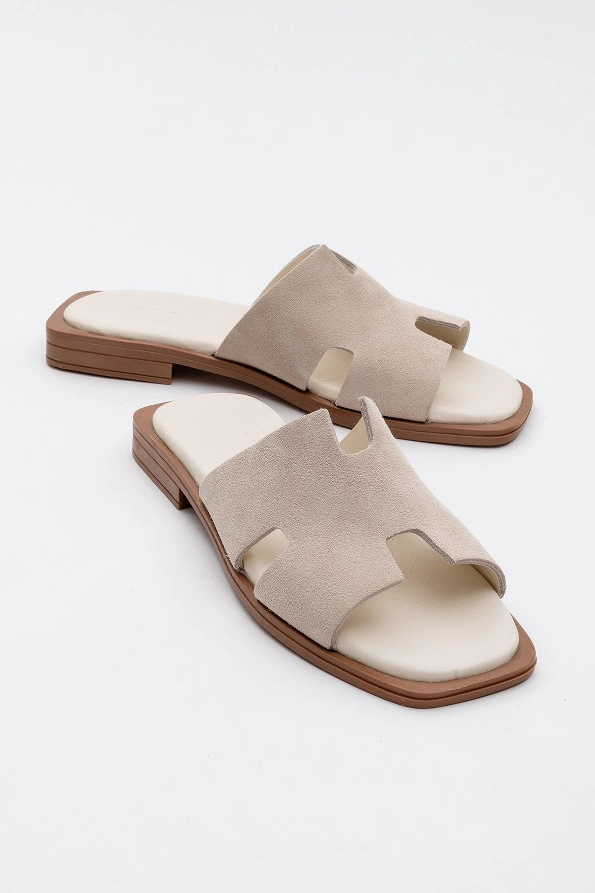 Comfortable Walk Jez Leather Slide Sandal (Women)
