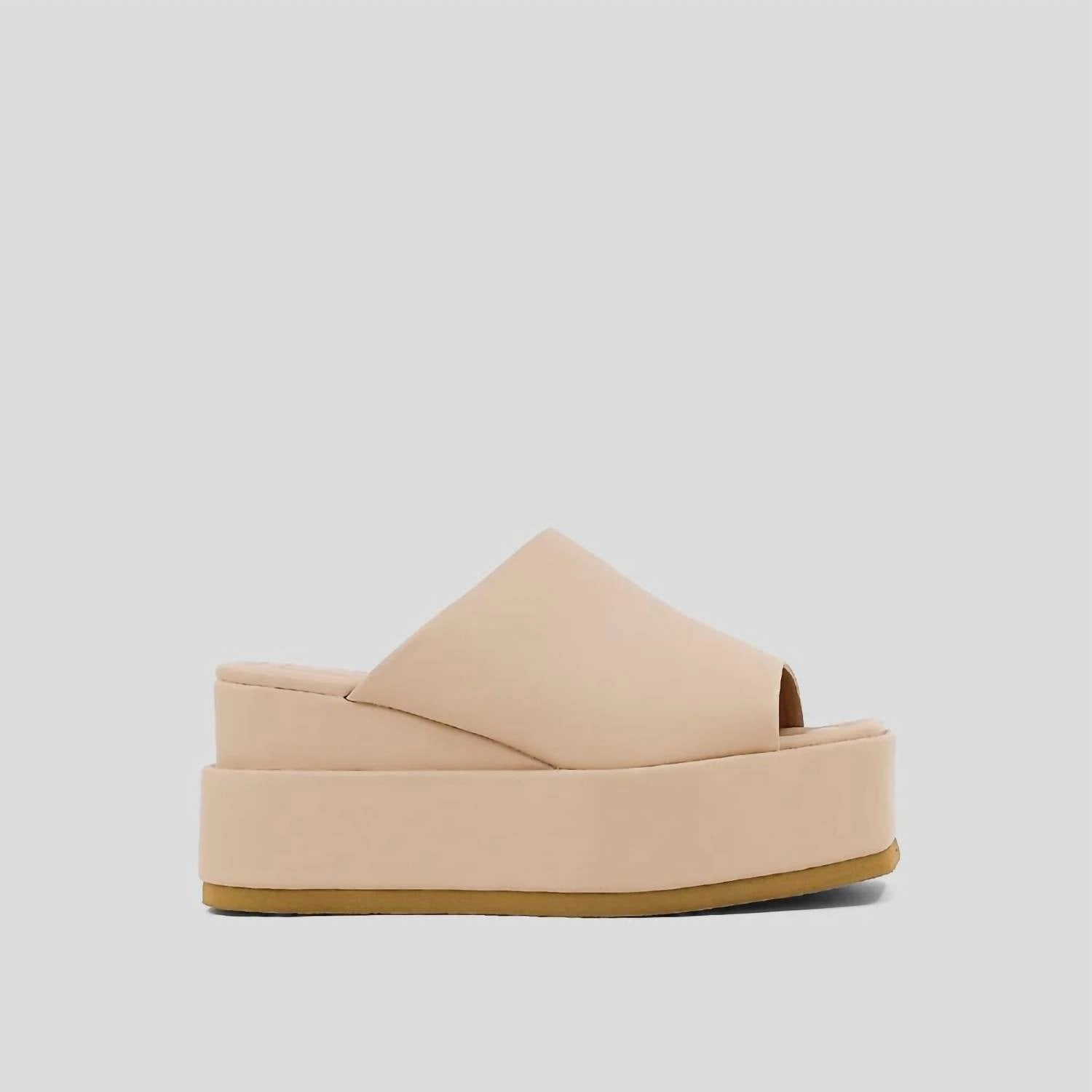 Propulsion plate Karlie Wedge In Nude