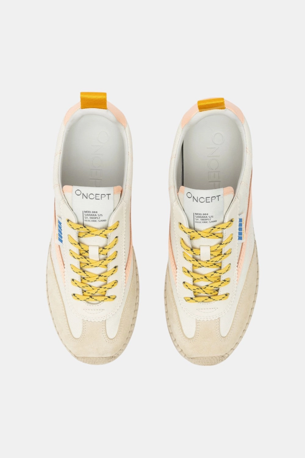 Oncept St Tropez in Electric Sand Reliable stability Compression Molded Sole