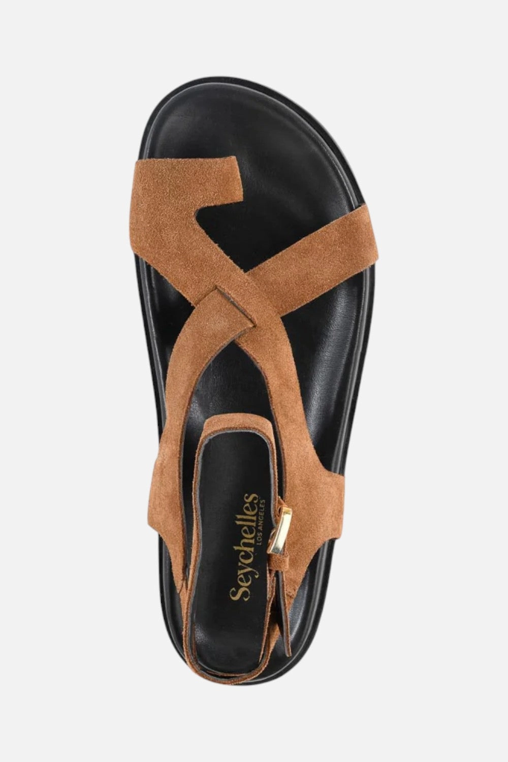 Seychelles Fritz Sandal in Tan Comfort Arch Cushion Soft Sandal Fit