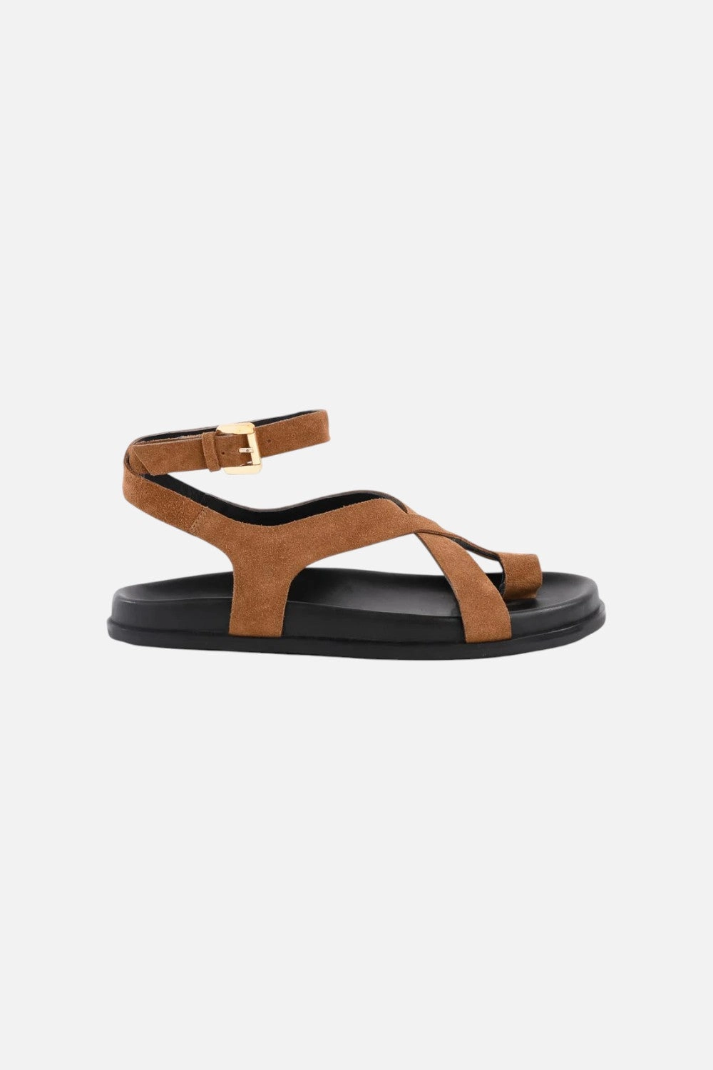Elastic Strap Seychelles Fritz Sandal in Tan