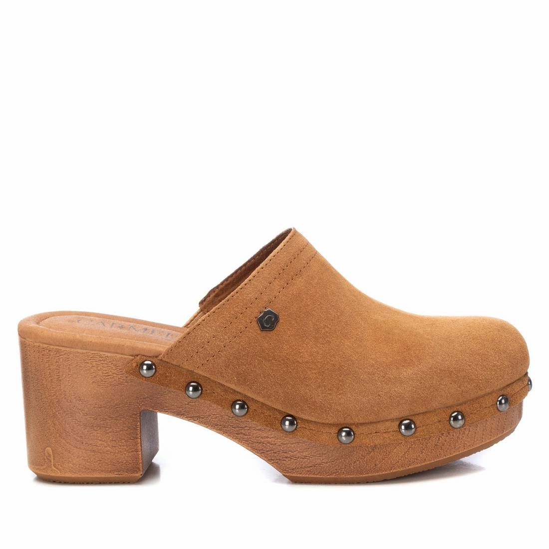 Easygoing Footwear Carmela Leather Collection Women's Heeled Clogs