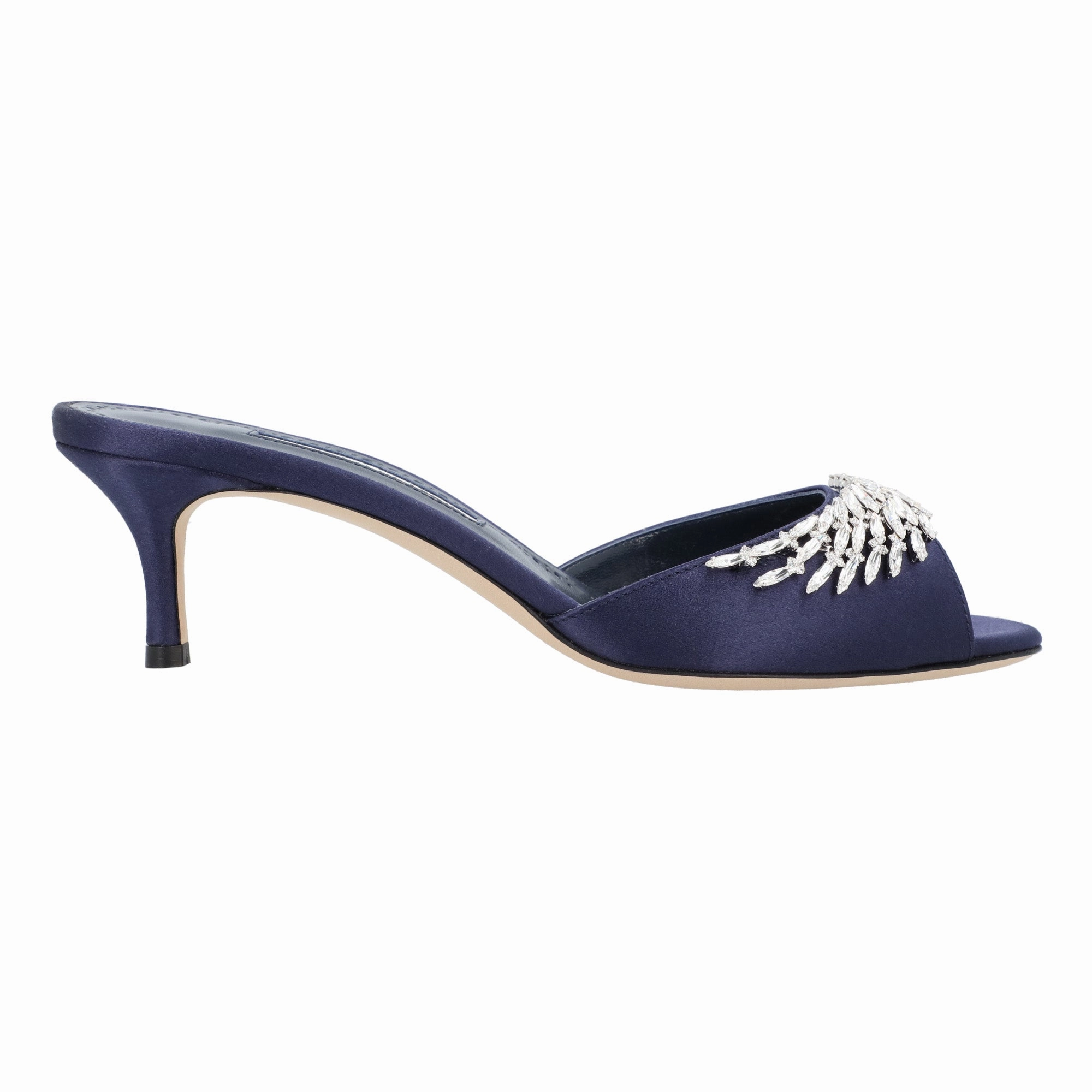 All Day Comfort Manolo Blahnik Lumada Fabio 050 Mule Blue