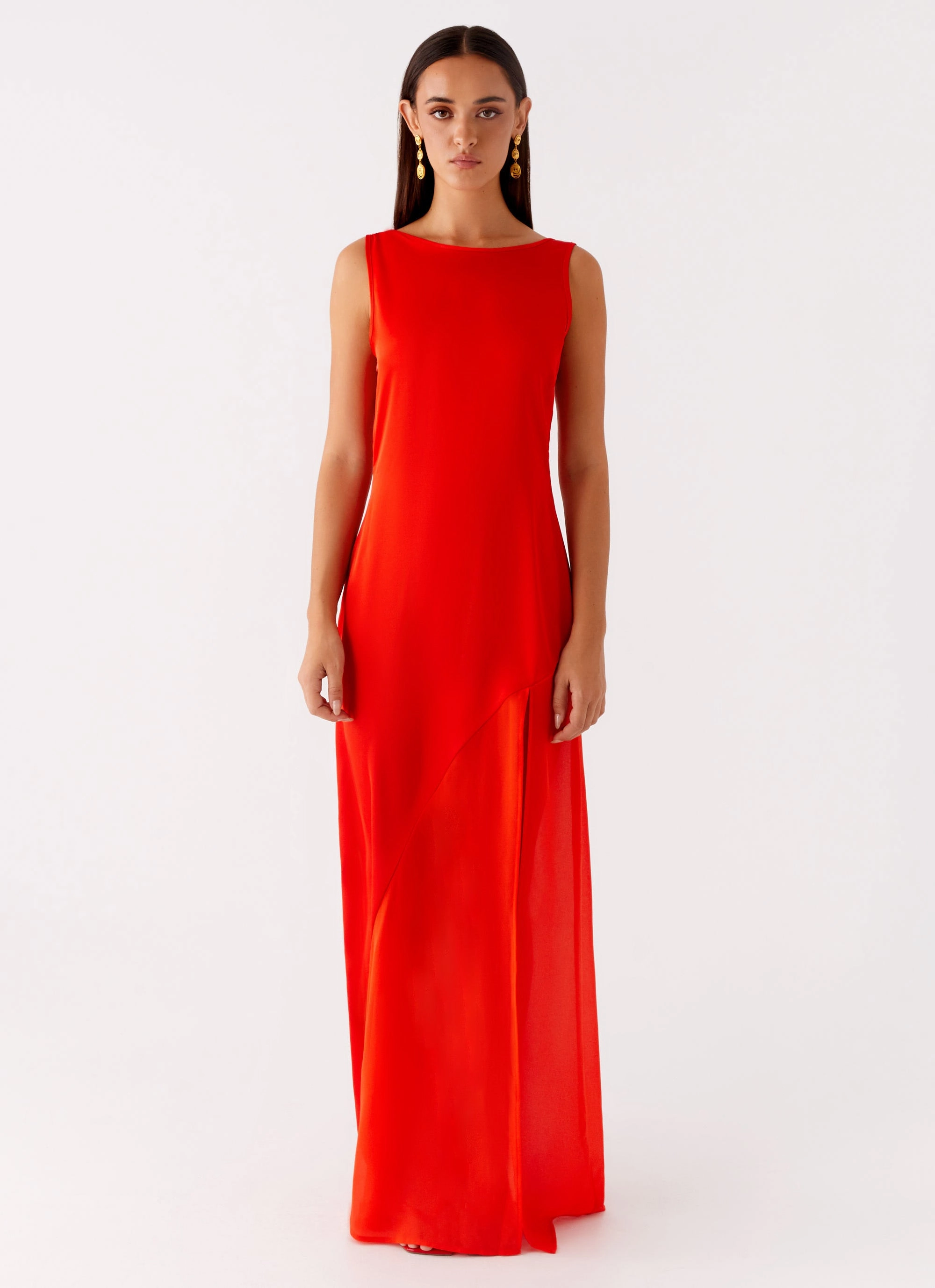 Capsule-Wardrobe Ramiro Maxi Dress - Red