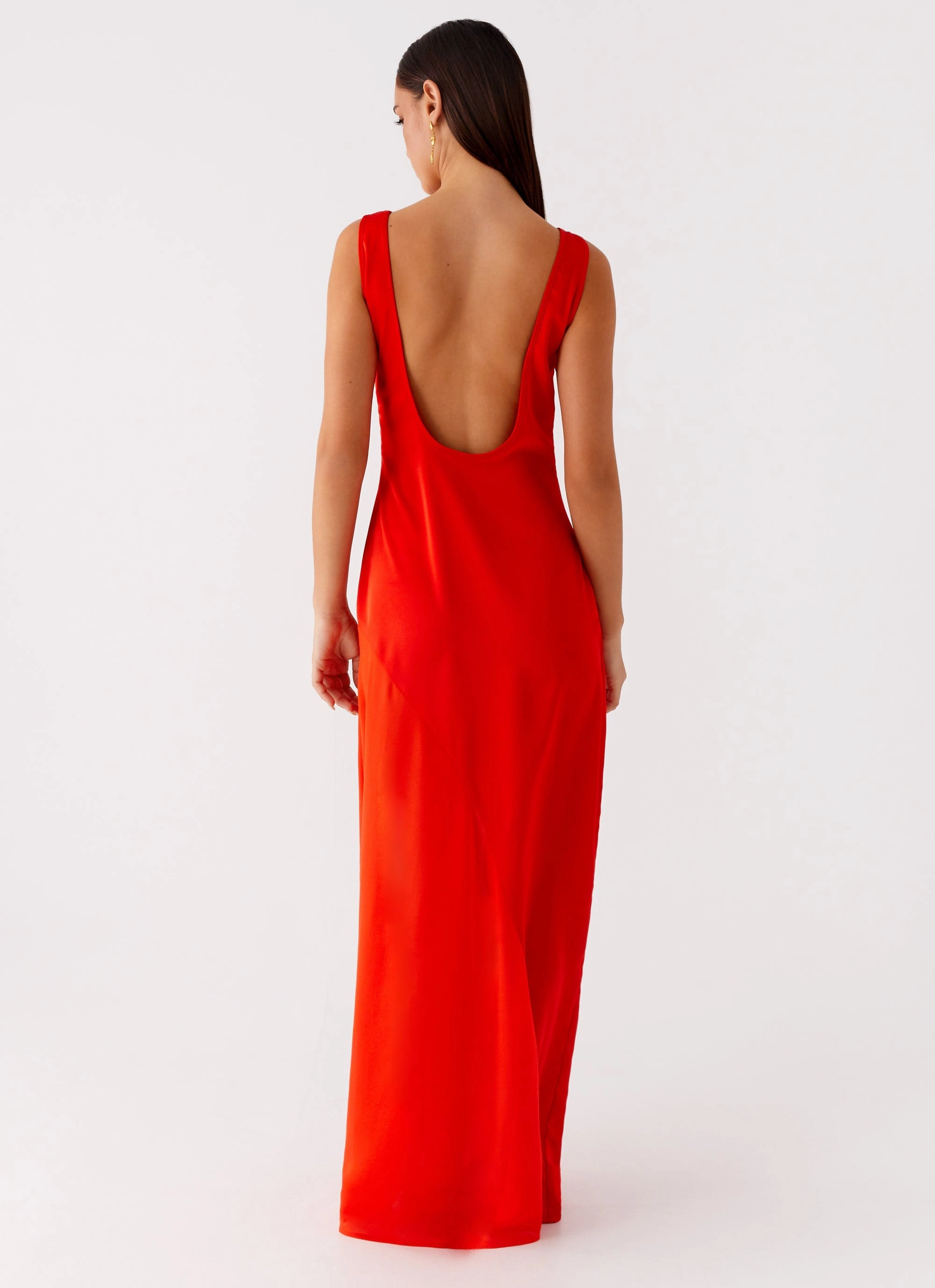 Classic Layering Moment Glow Ramiro Maxi Dress - Red