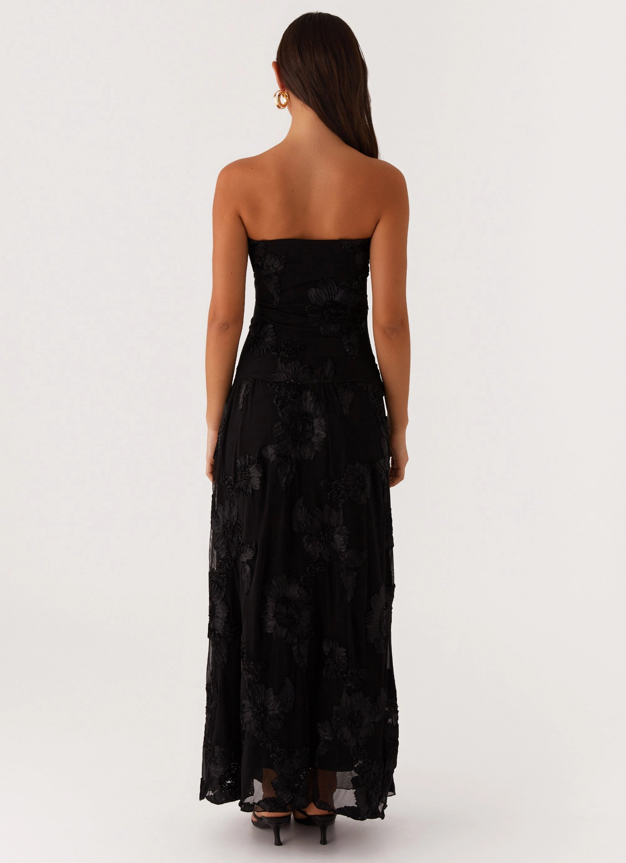 After Light Maxi Dress - Black Aura Glow Comfy and Chic