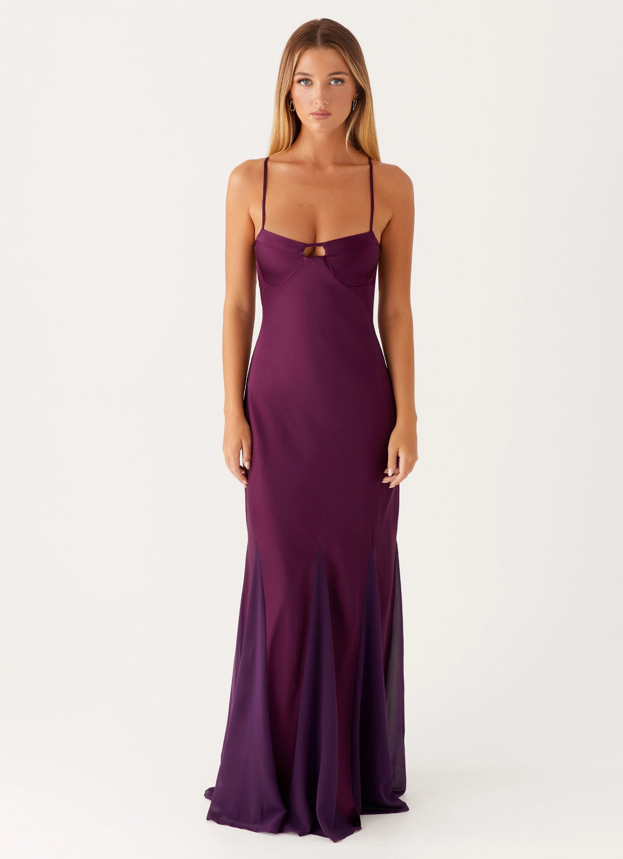 Subtle Fit Ravello Maxi Dress - Mulberry