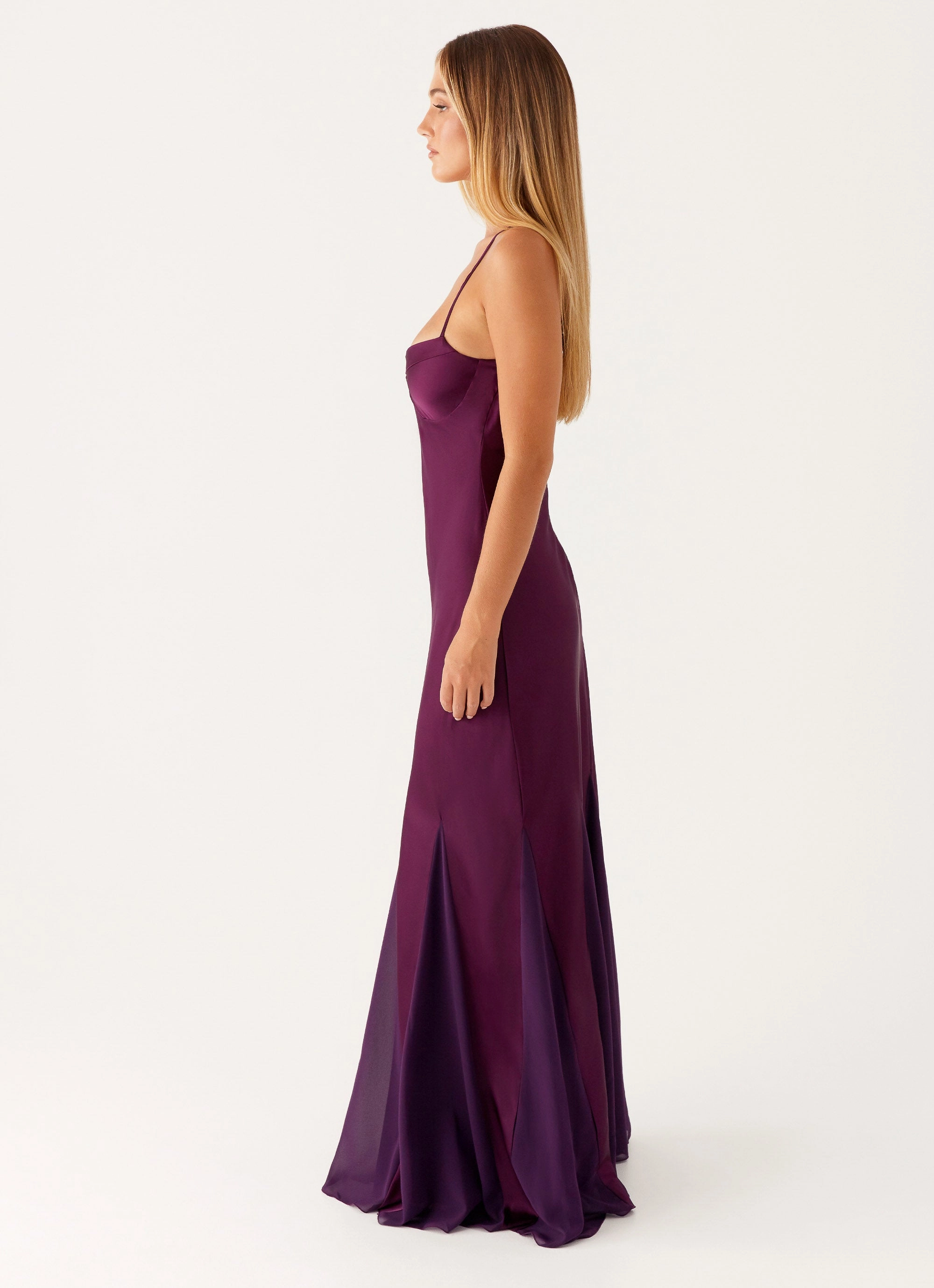 Ravello Maxi Dress - Mulberry Skirt Flare Feminine Cut