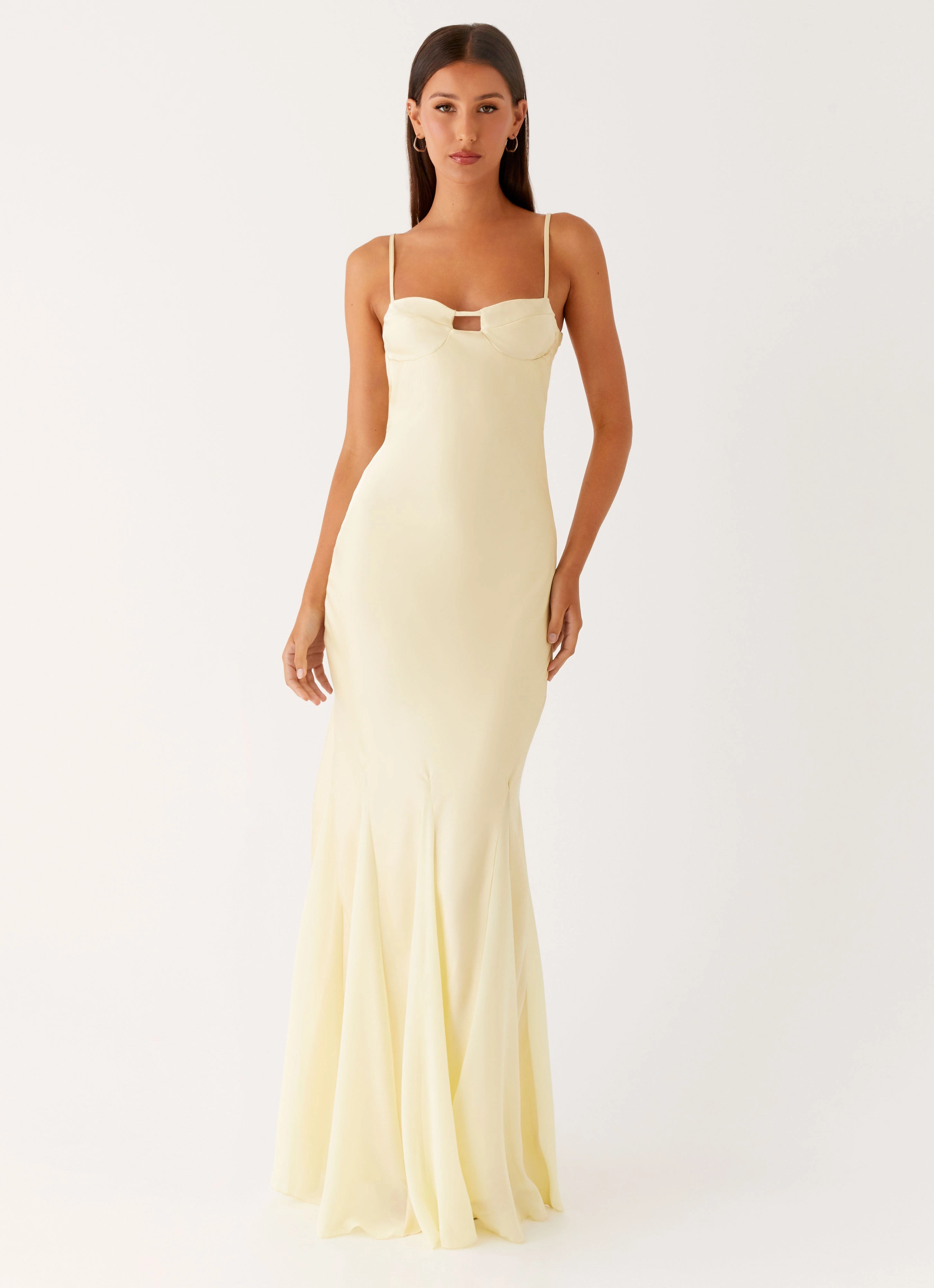 Elegant evening wear Ravello Maxi Dress - Sunny Yellow
