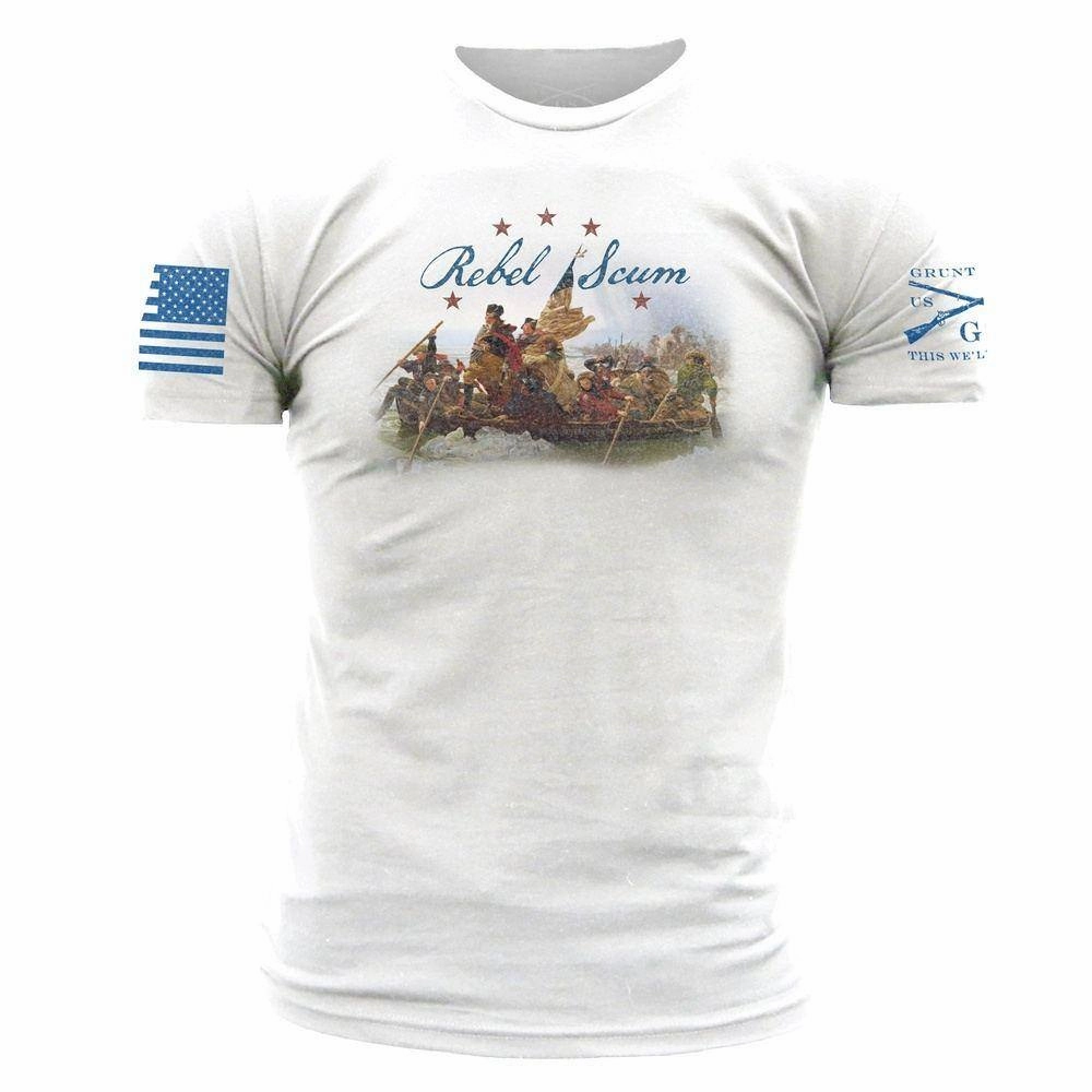 Rebel Scum T-Shirt - White Sun Protection