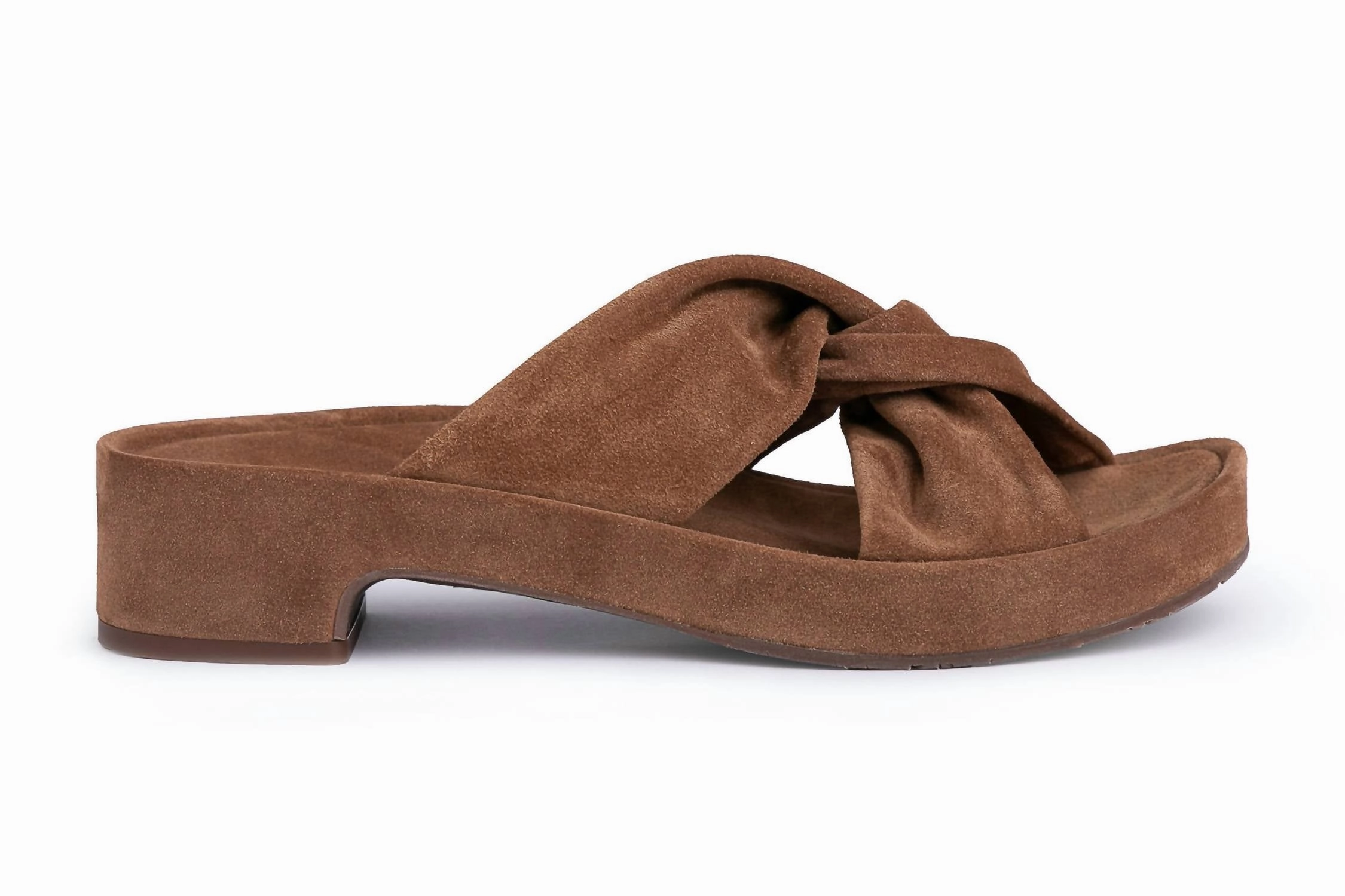 Waterproof Slides Basic Style Women's Livana Twist Clog In Hazelnut