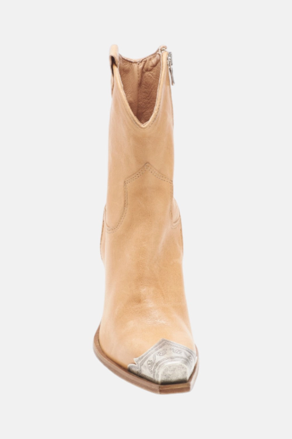 Protective Upper Free People Brayden Western Boots in Camel