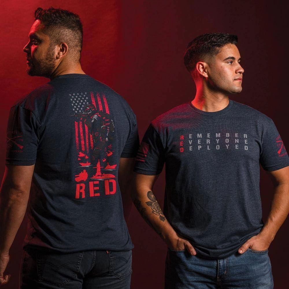 RED Friday T-Shirt - Midnight Navy loose fitting Sporty Look Wear