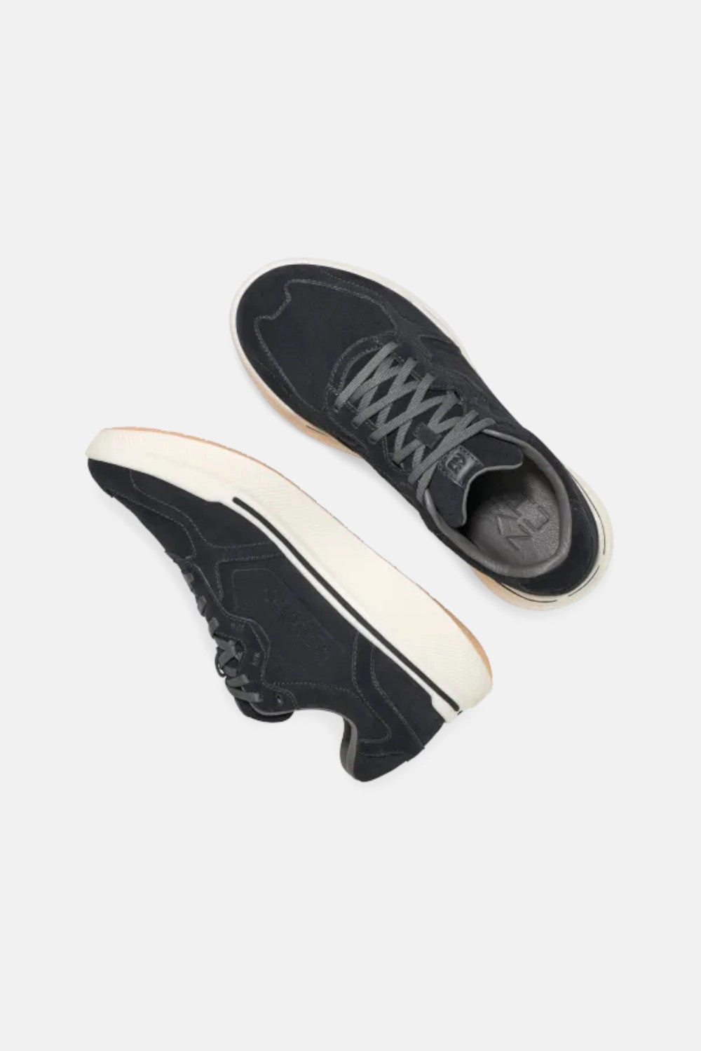 Mid Foot Durable Rubber Treads AHNU Men's Sequence 1.1 Suede in Black