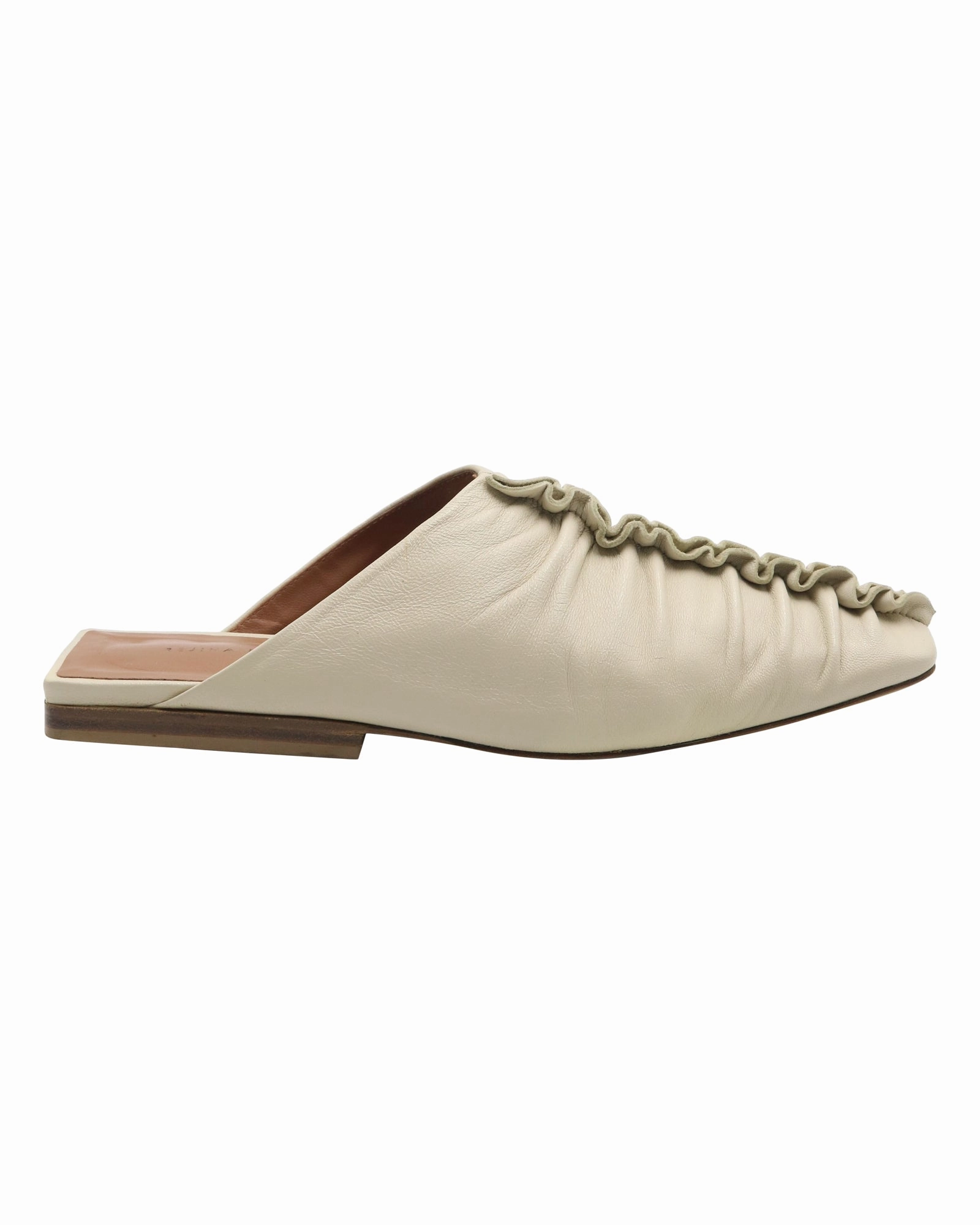 Arch Support Technology Quality craftsmanship Rejina Pyo George Mule in Ivory Leather