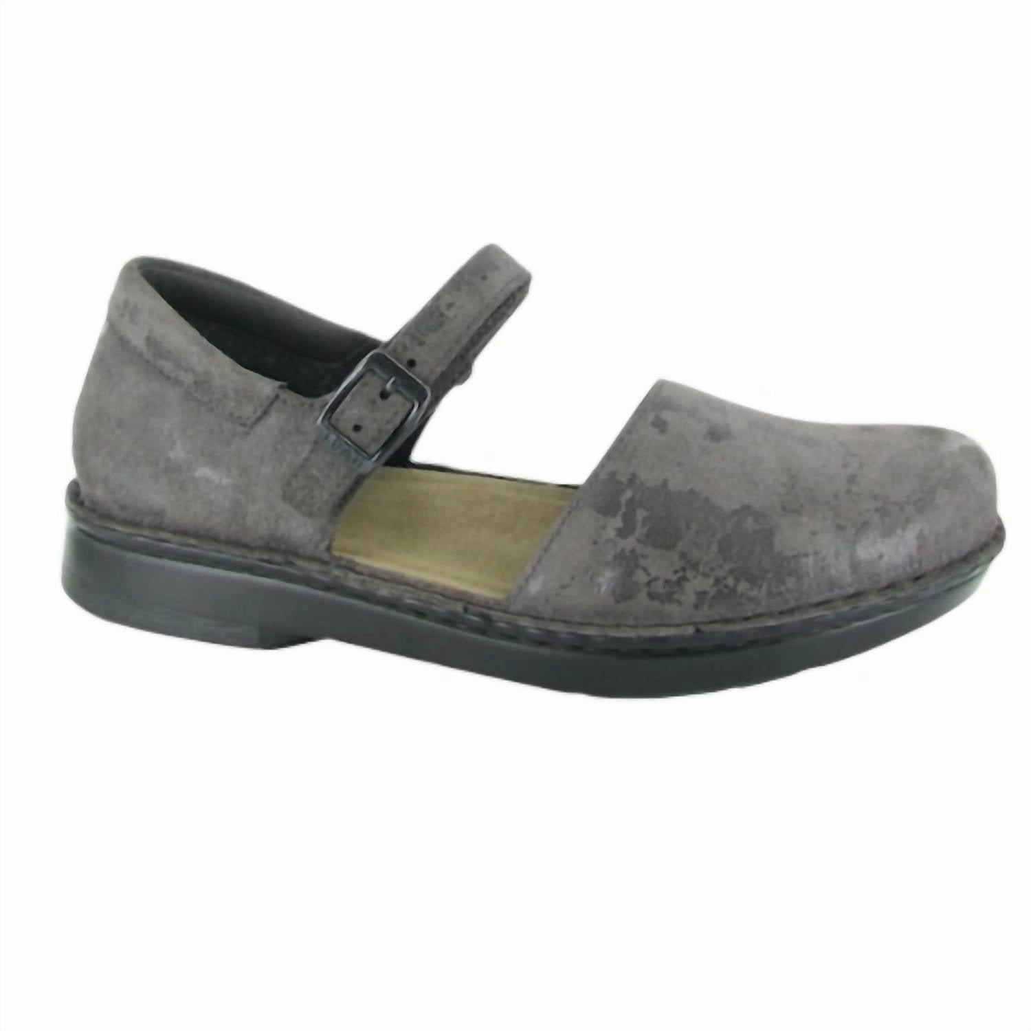 Relaxed Outdoor Beach Walking Women's Catania Shoes In Grey Marble Suede
