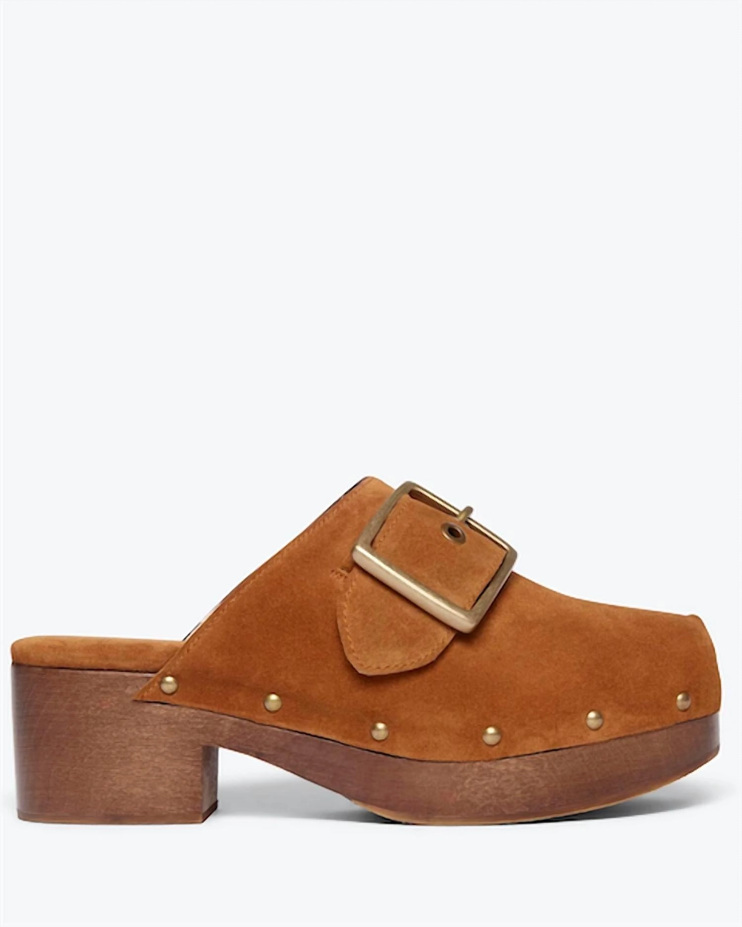 Light Fit Easy to Wear Women's Jazz Clog In Bronze Suede