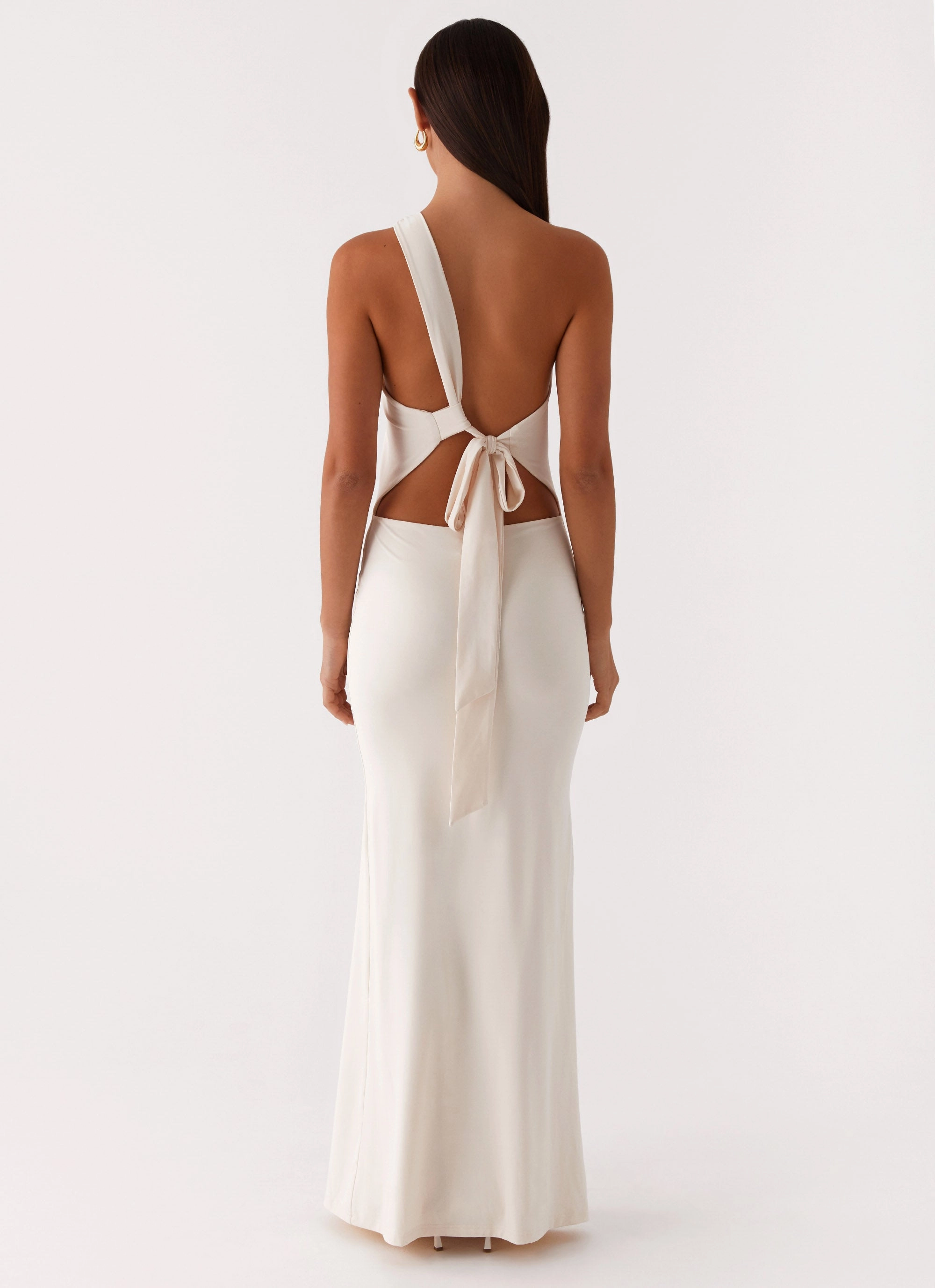 Cozy Wearable Subtle Elegance Infinity Maxi Dress - Ivory