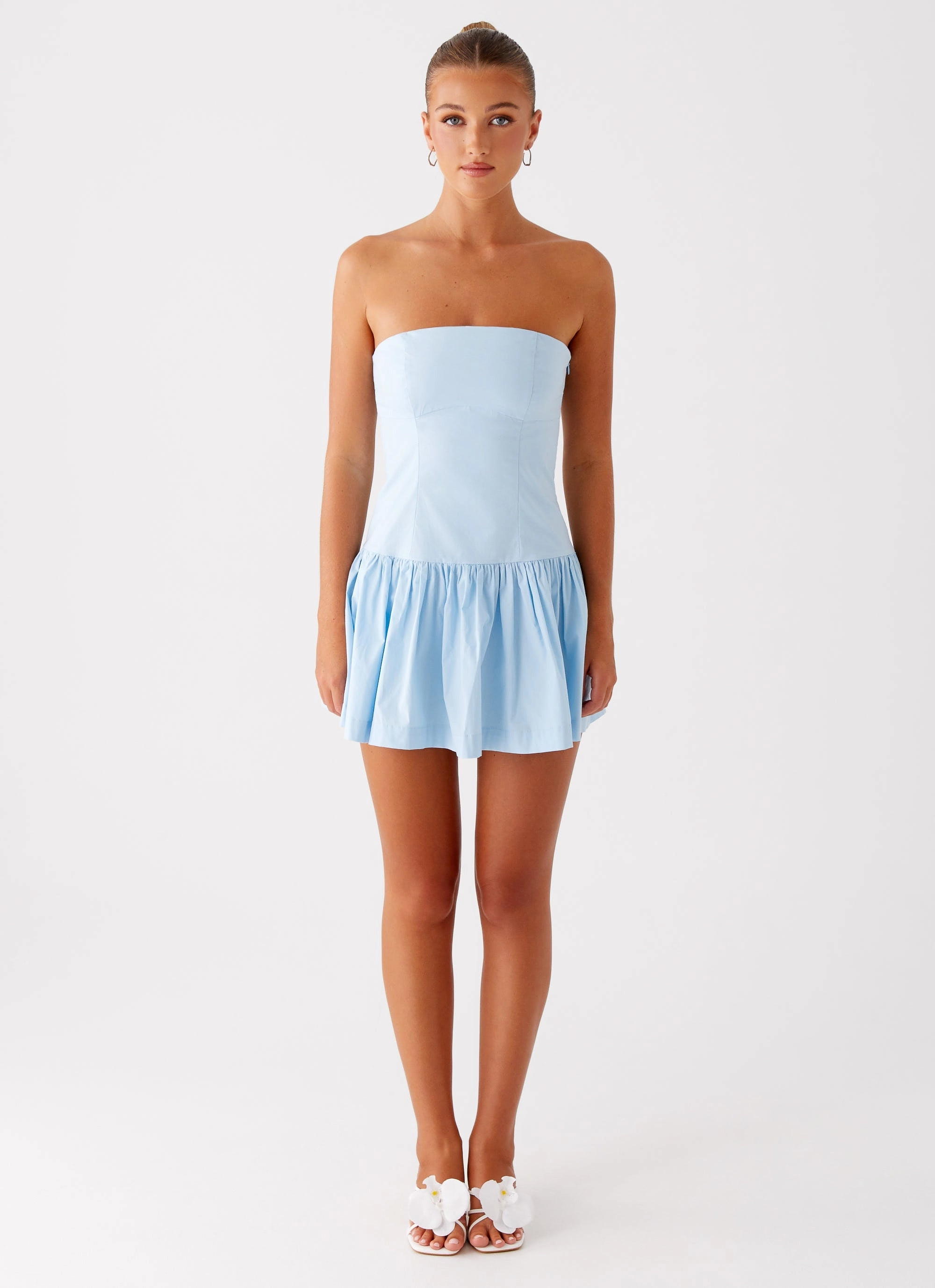 Timeless Trend Riviera Mini Dress - Blue