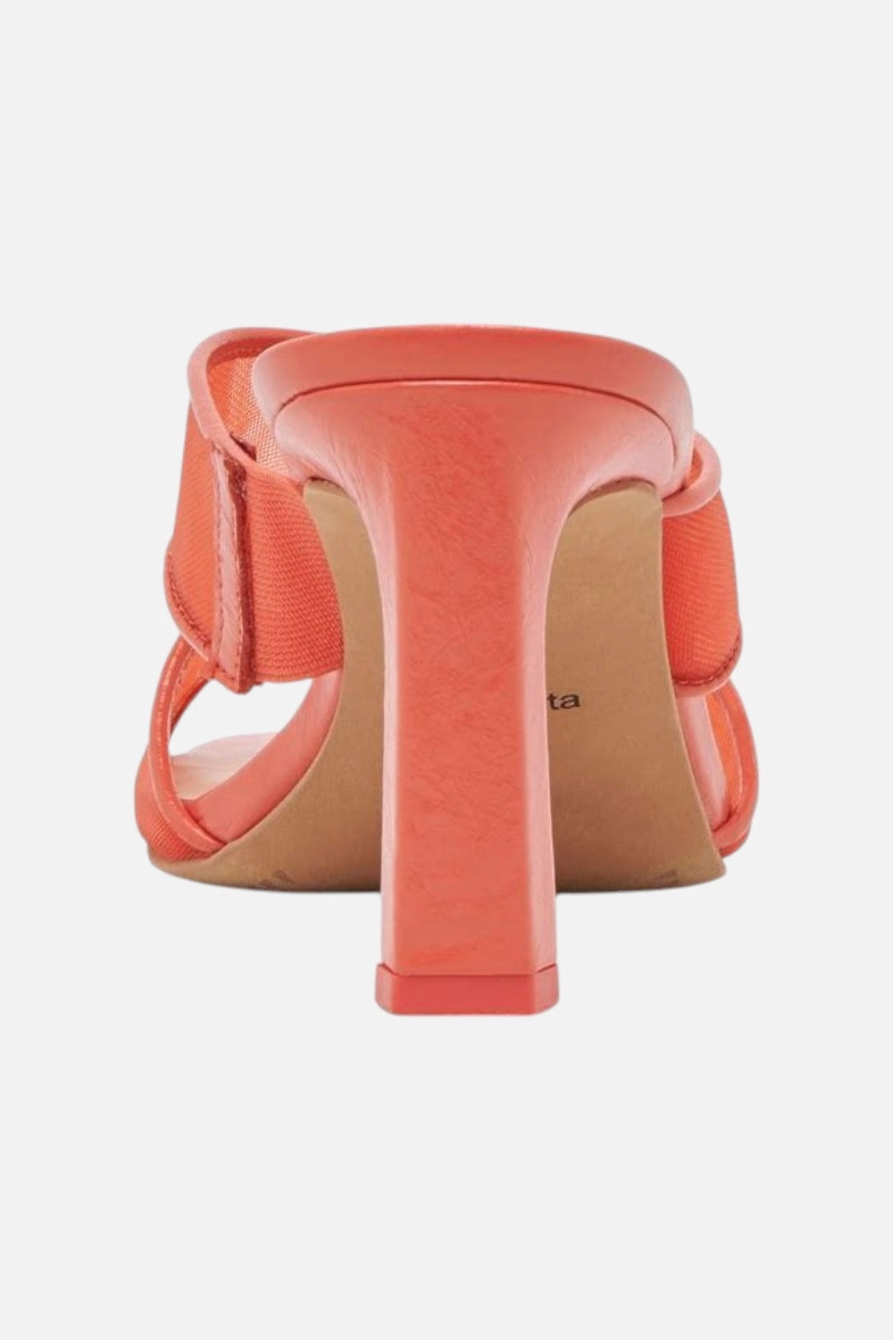 Breathable Lining Peep Toe Leather Pumps Dolce Vita Gitel Heels in Punch Leather