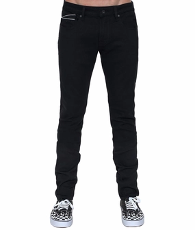 Ready For All ROCKER SLIM DENIM JEANS IN BLACK