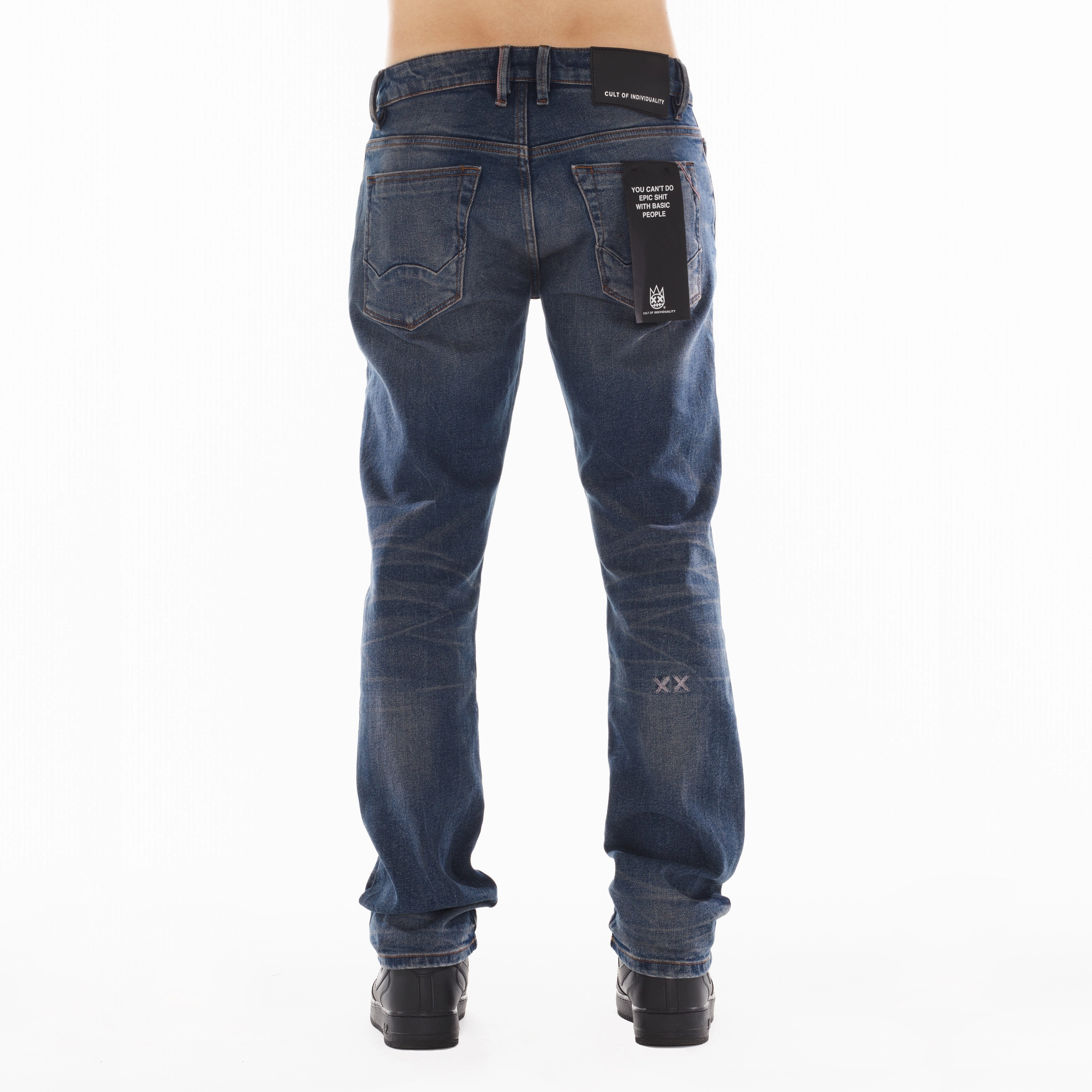 Smooth Minimalist Textured Versatile Shopping Day ROCKER SLIM IN DARKSAND