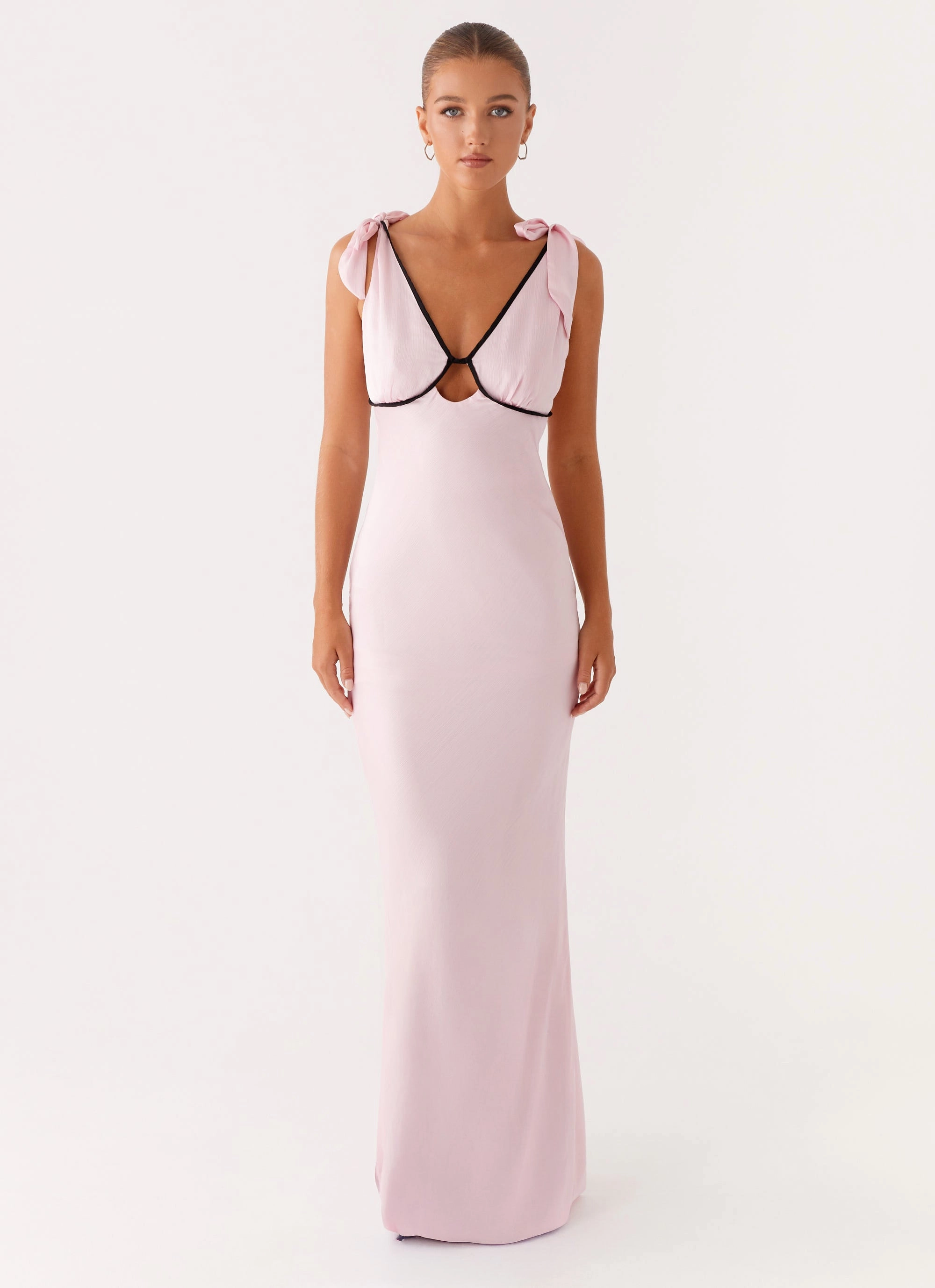 Comfort Stretch Romeo Maxi Dress - Pink