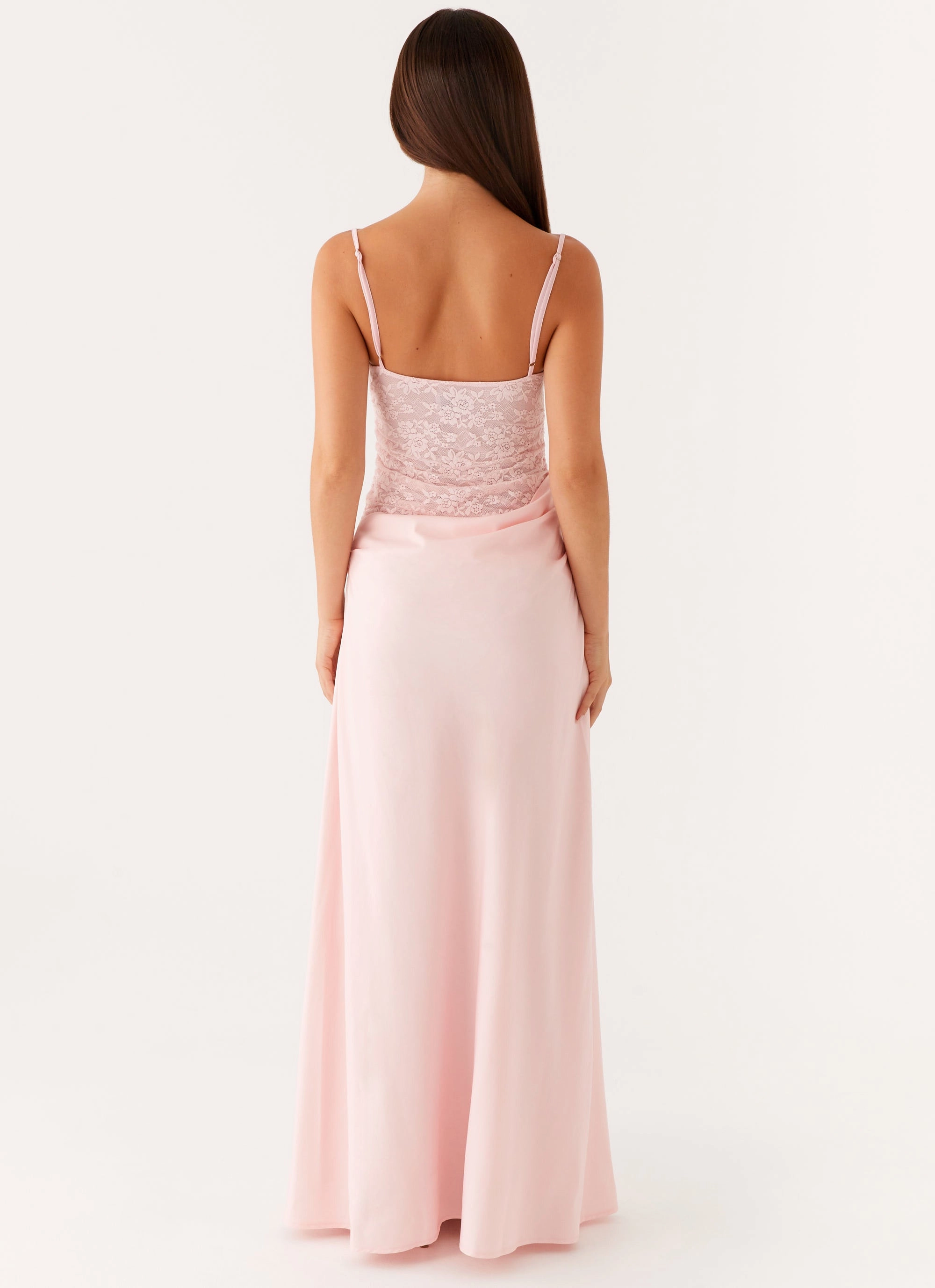 Easy Wrap Romy Maxi Dress - Pink
