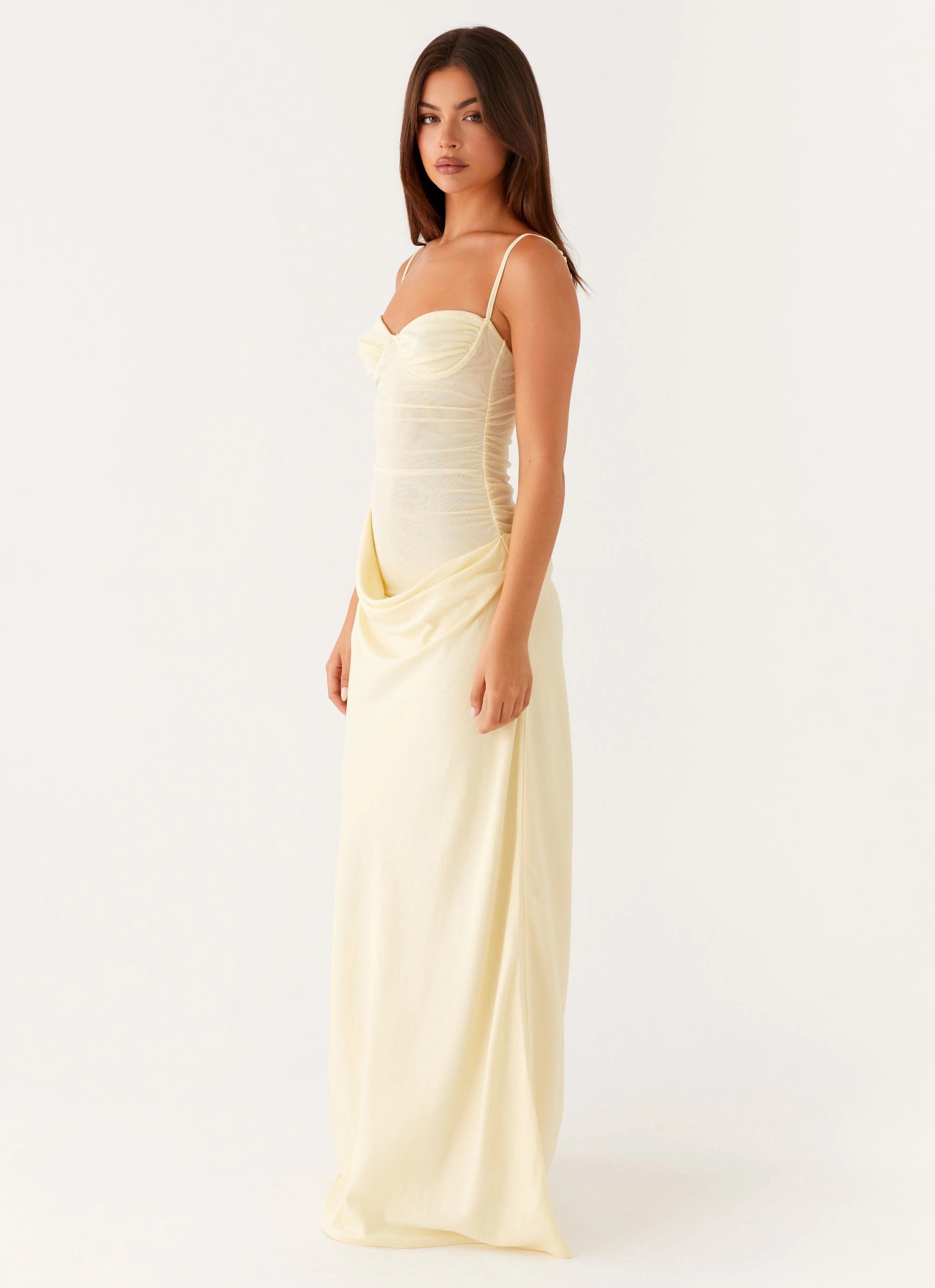 Romy Maxi Dress - Yellow Quick Glam