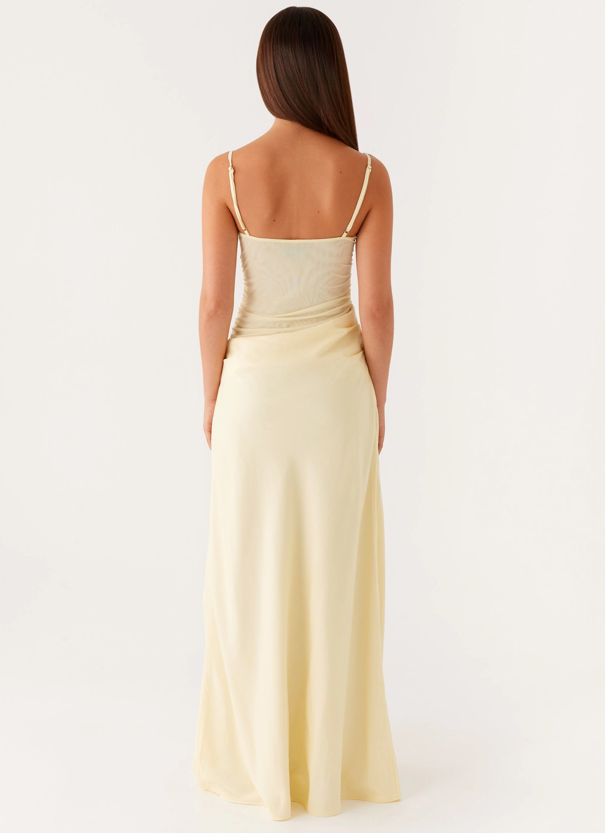 Romy Maxi Dress - Yellow Smart Style Style Blend