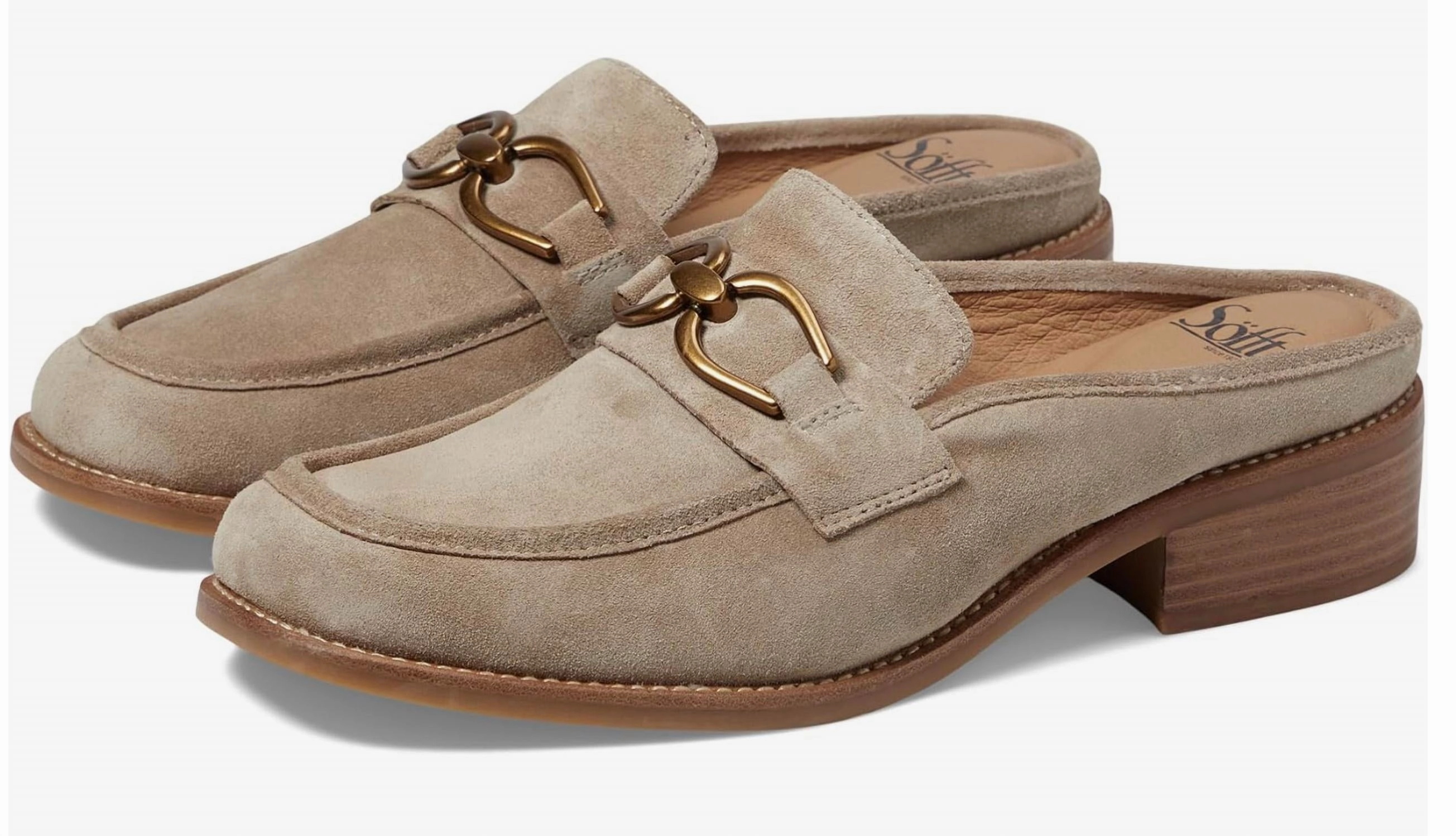 Heel Support Rosalia Slip On Loafer In Dune Tan