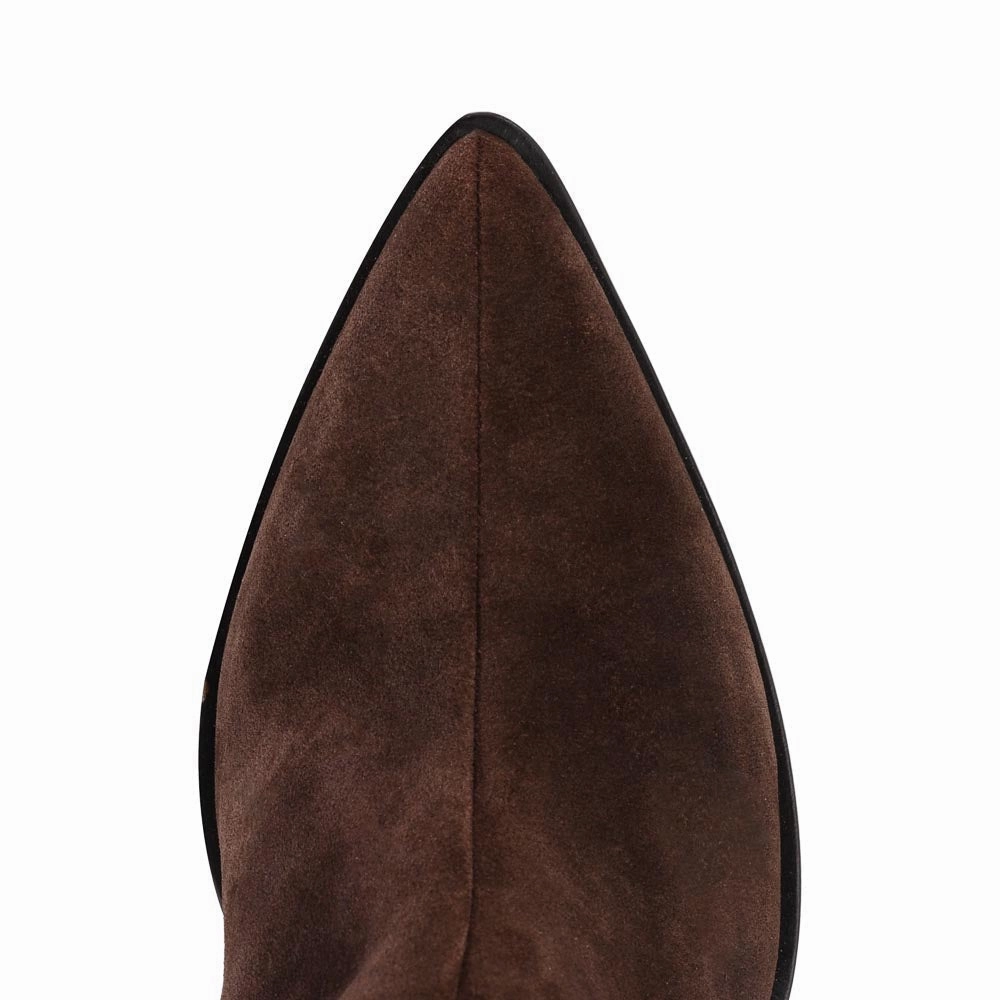 Seychelles Begging You Tall Boot in Dark Brown Cushioned Step All Day Worker High Shaft