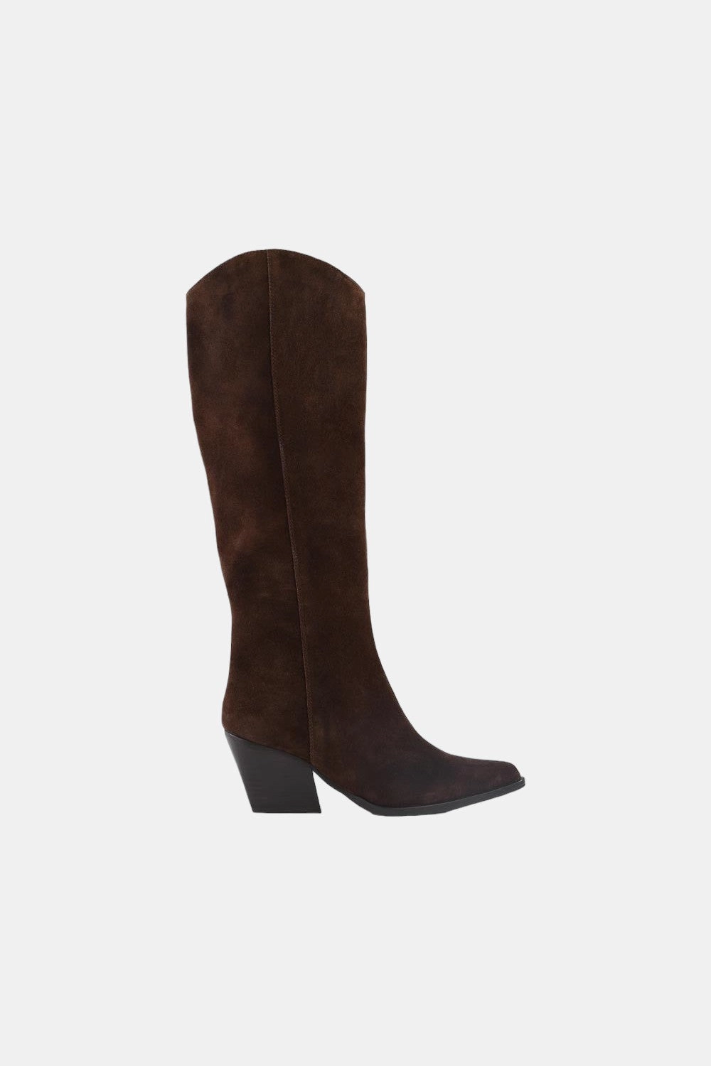 High Traction Morning Walk Seychelles Begging You Tall Boot in Dark Brown