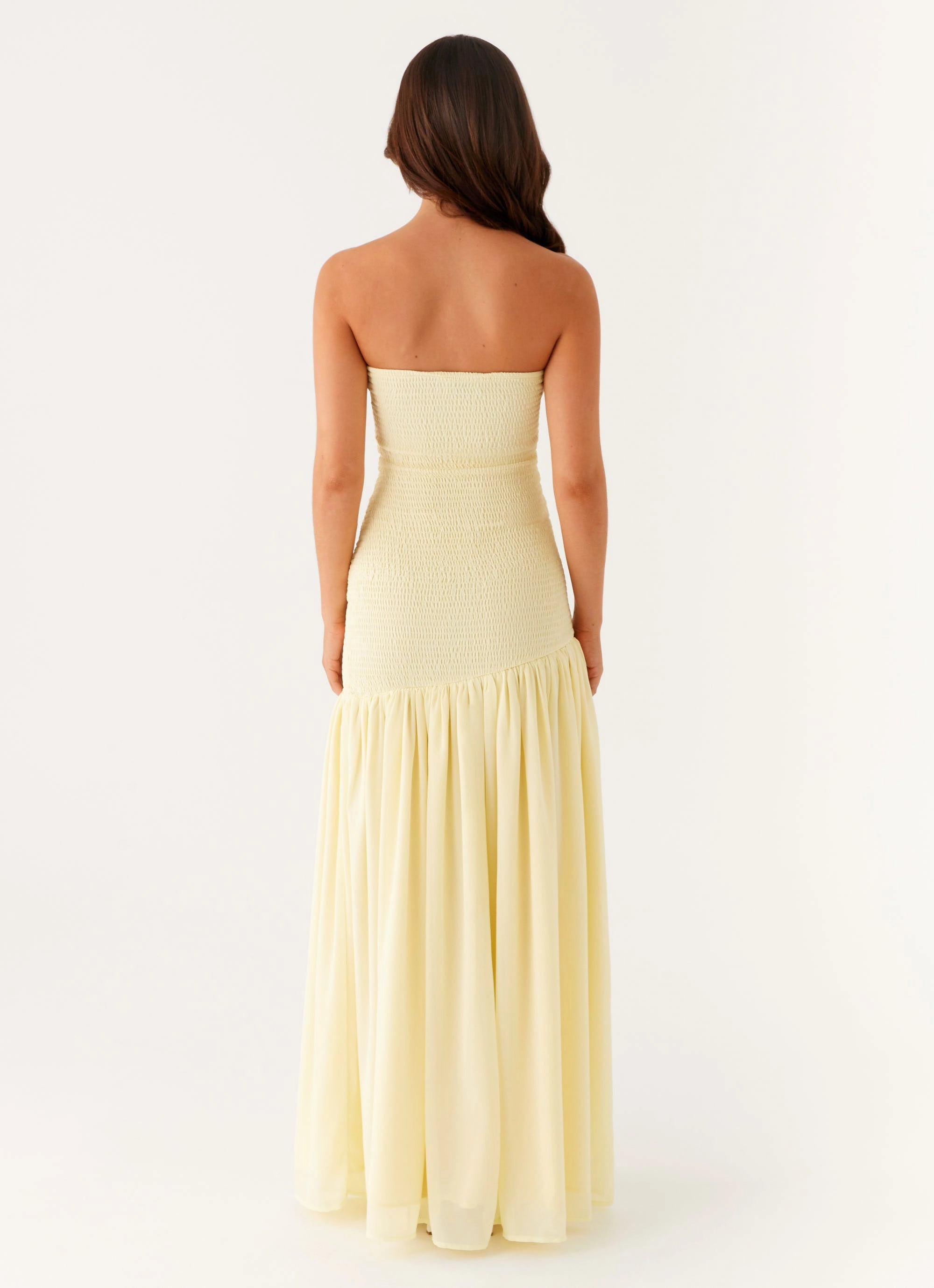 Smooth Finish Royce Maxi Dress - Yellow