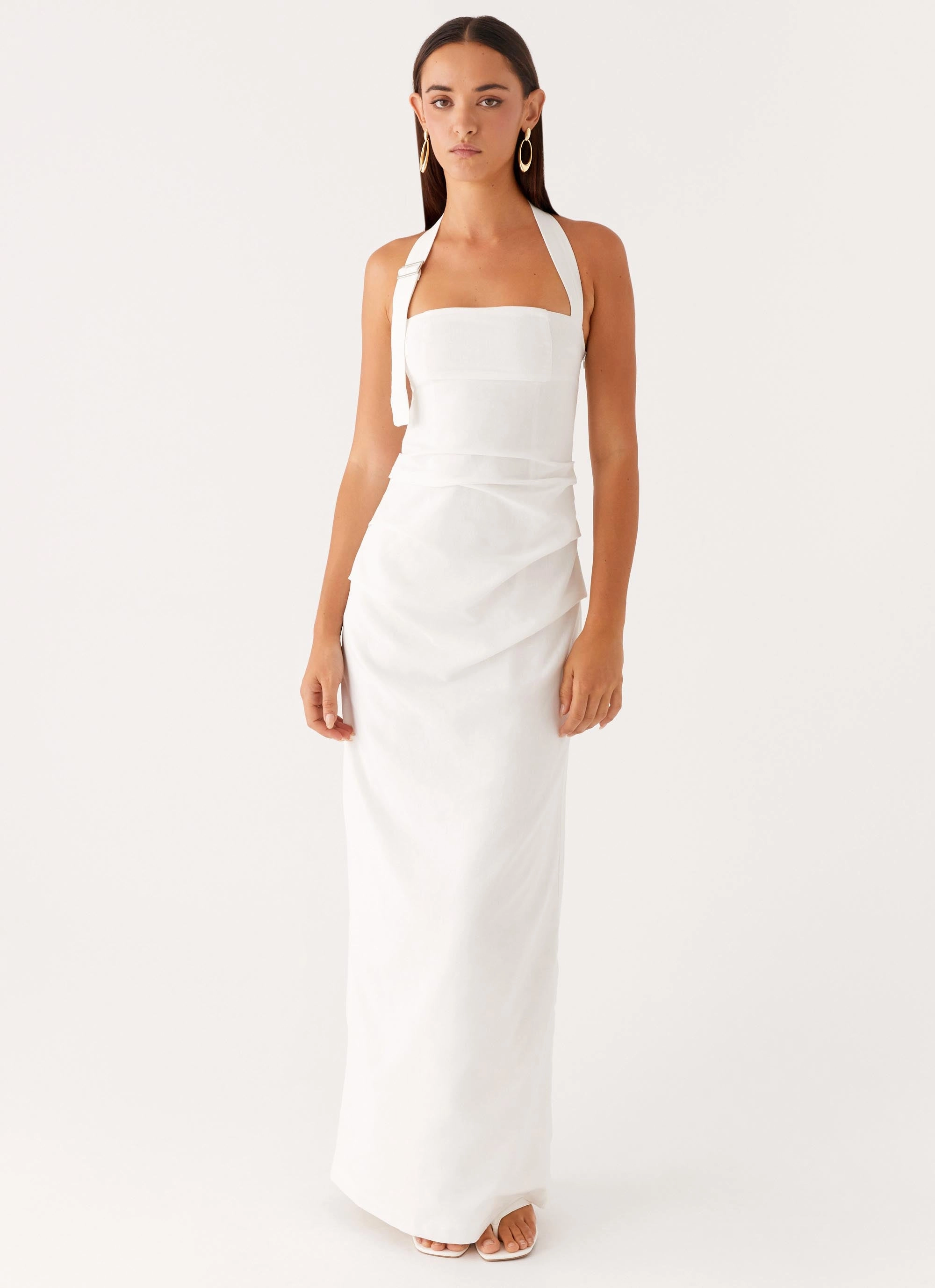Form Flow Rumour Has it Maxi Dress - White