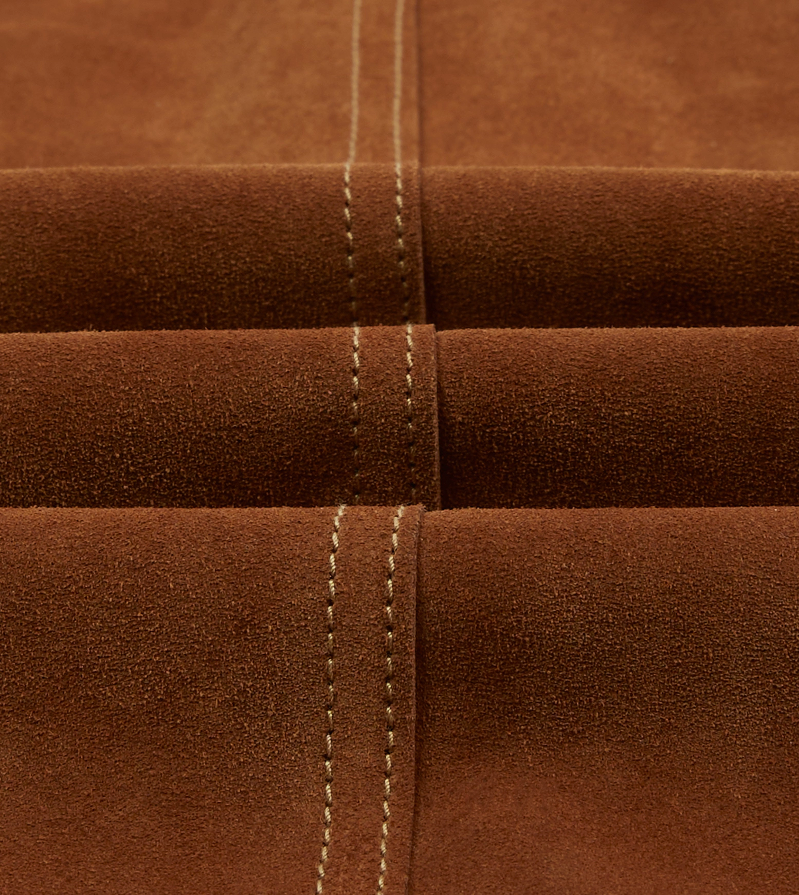 Abrasion Resistant Zippers Rust Heavyweight Suede Five-Pocket Chore Jacket