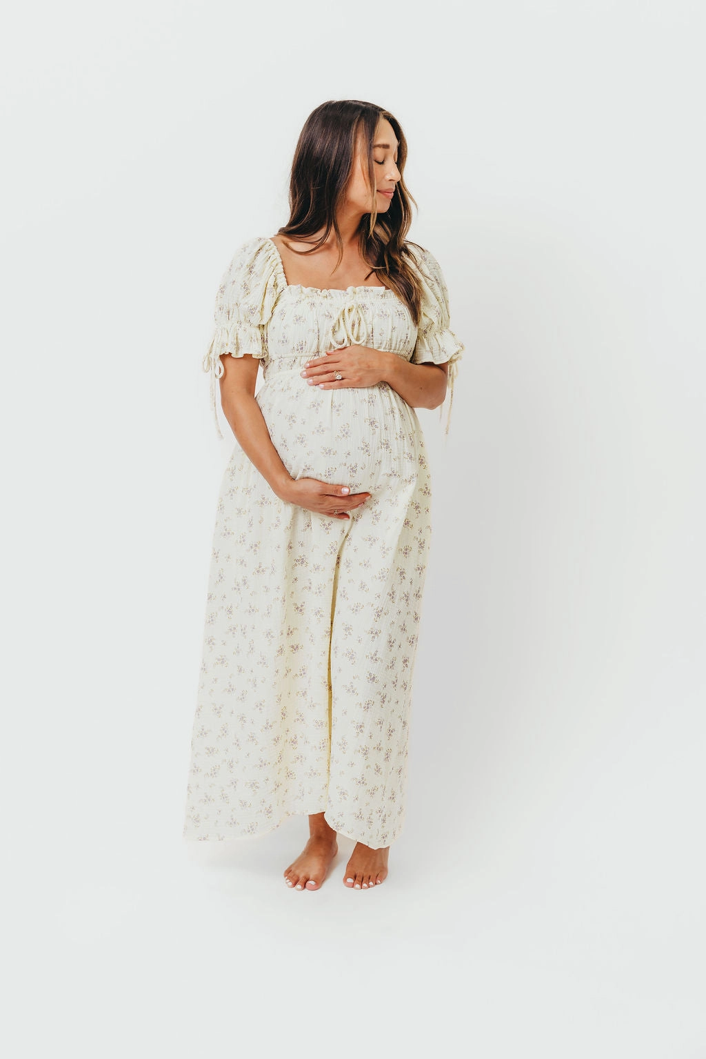 Savanna Steppe 100% Cotton Dress in Lilac - Bump Friendly & Inclusive Sizing (S-3XL) Street Mode