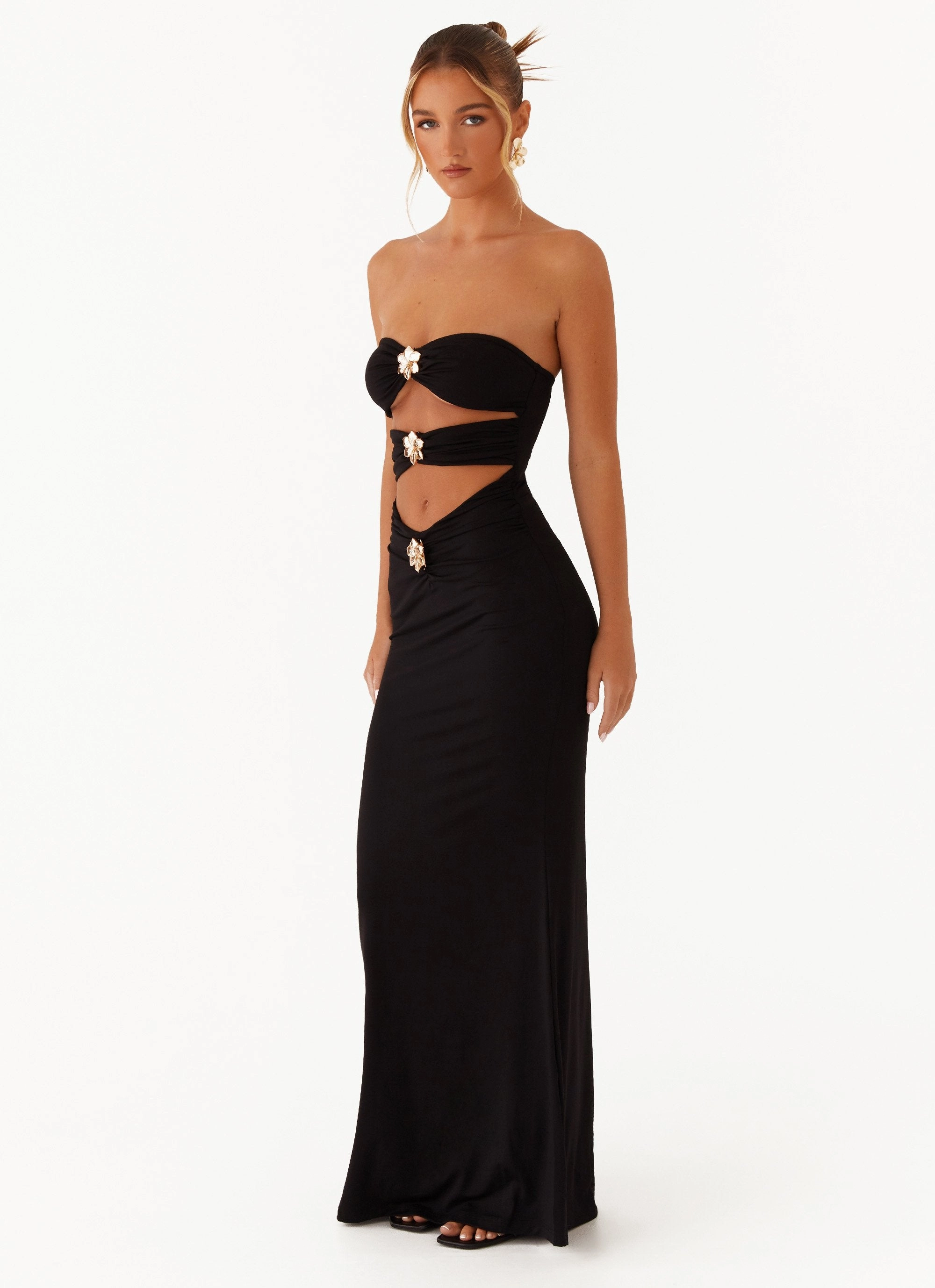 Summer Air NonSlipClosure Save Me Maxi Dress - Black