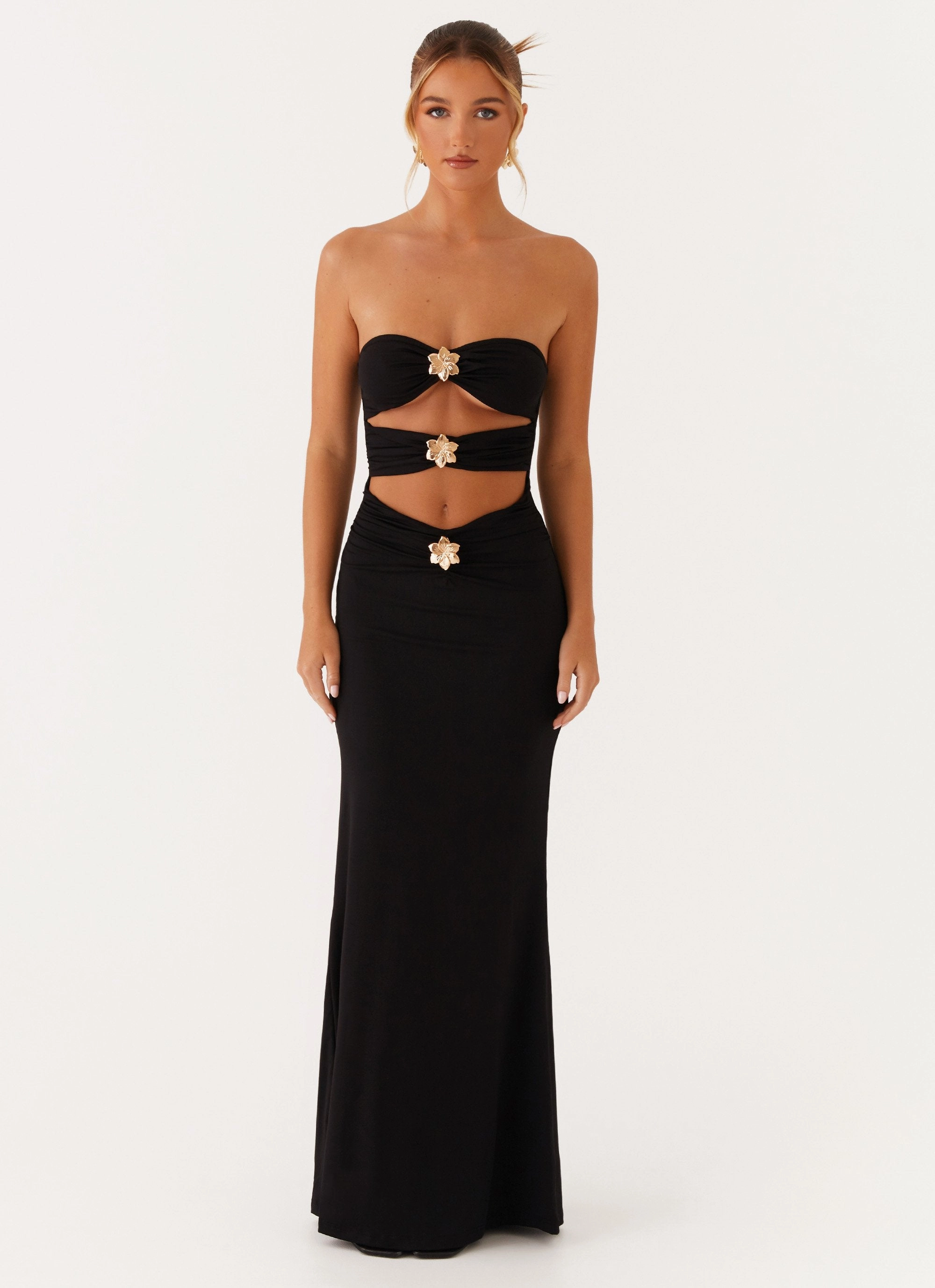 Save Me Maxi Dress - Black Soft Comfort