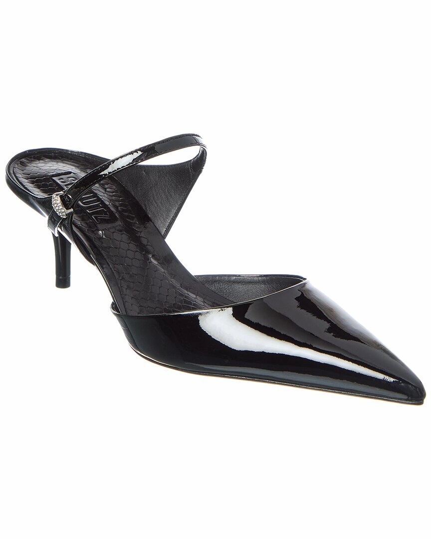 SCHUTZ Tonya Mid Patent Mule Everyday Use Flexible Material