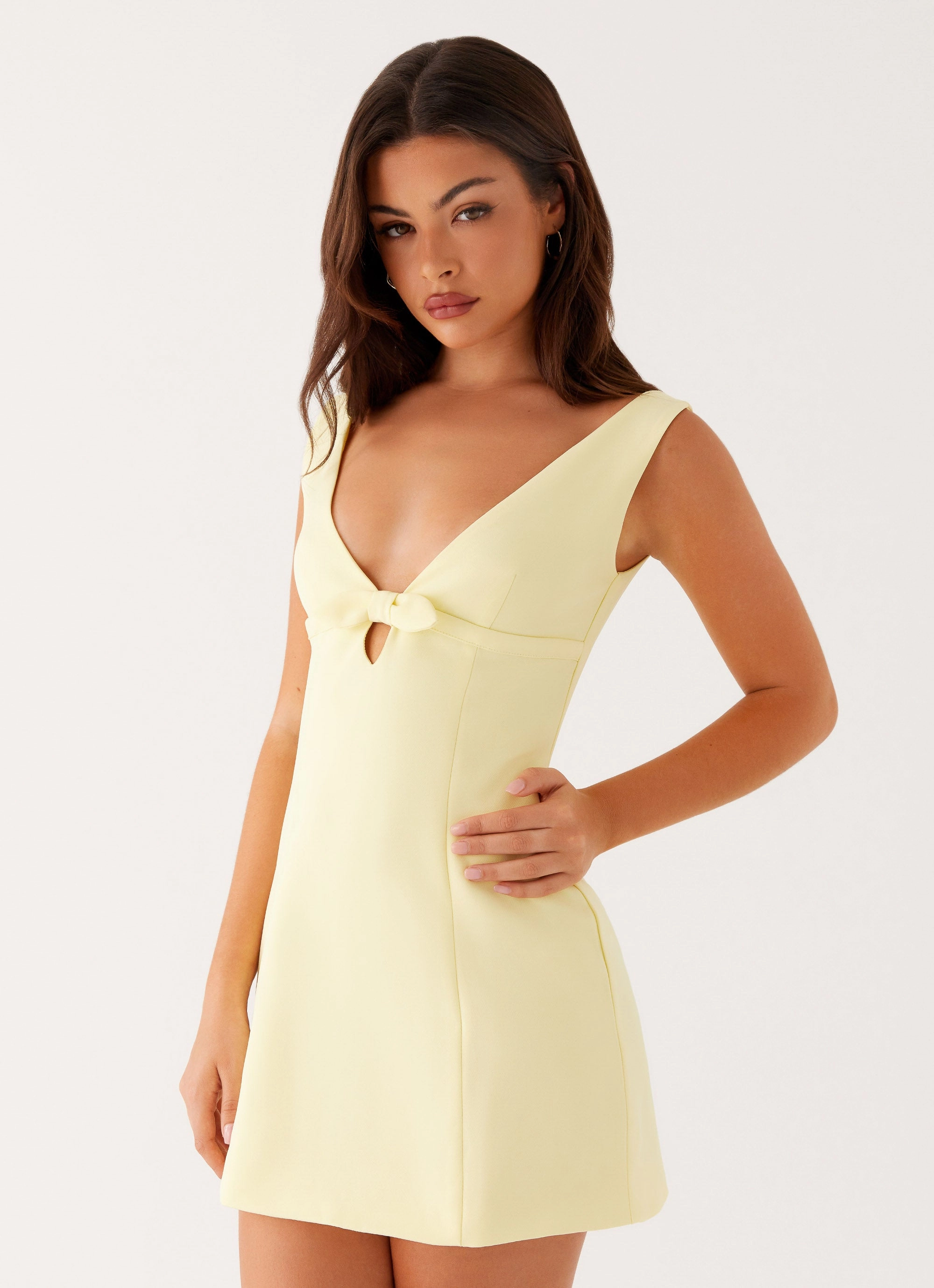 Must-have Caitlin Mini Dress - Yellow