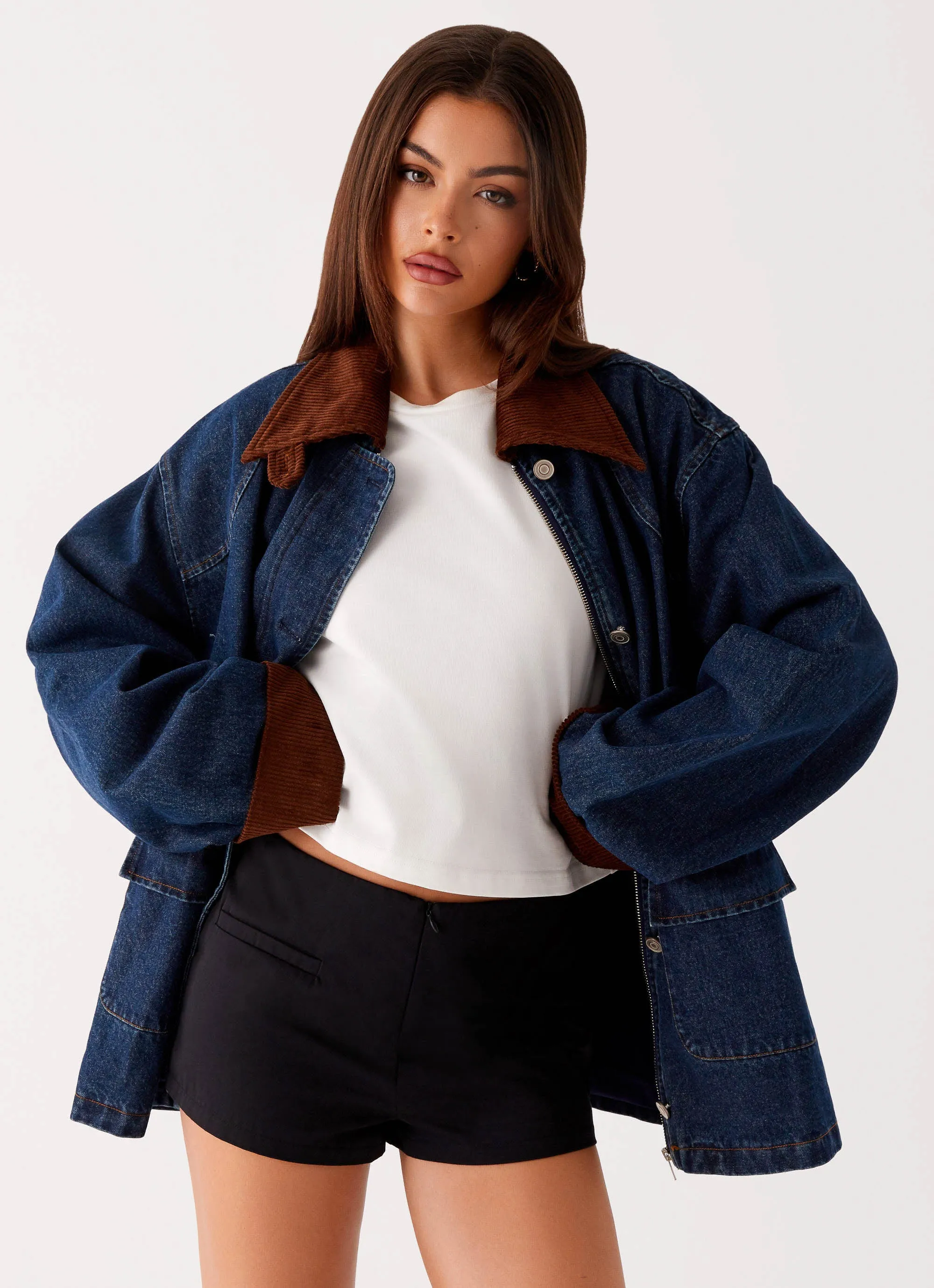 Work Ready LowProfileLogo Koda Denim Jacket - Indigo