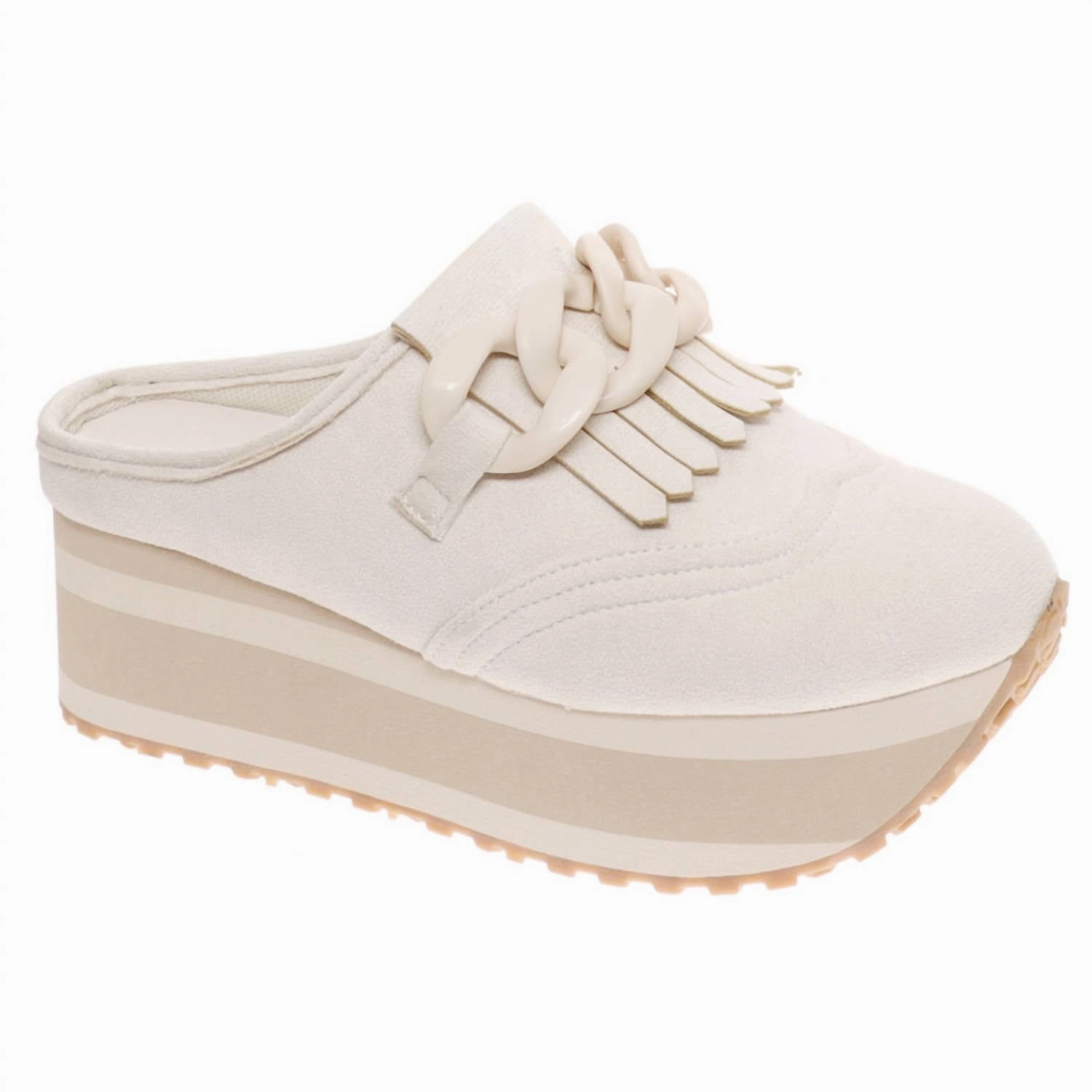 Women's Paloma 5 Clog Shoes In Ivory Loafer Style