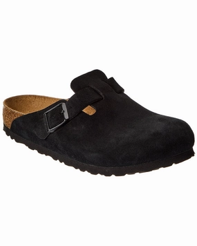 Birkenstock Boston Soft Footbed Suede Leather Clog insulated